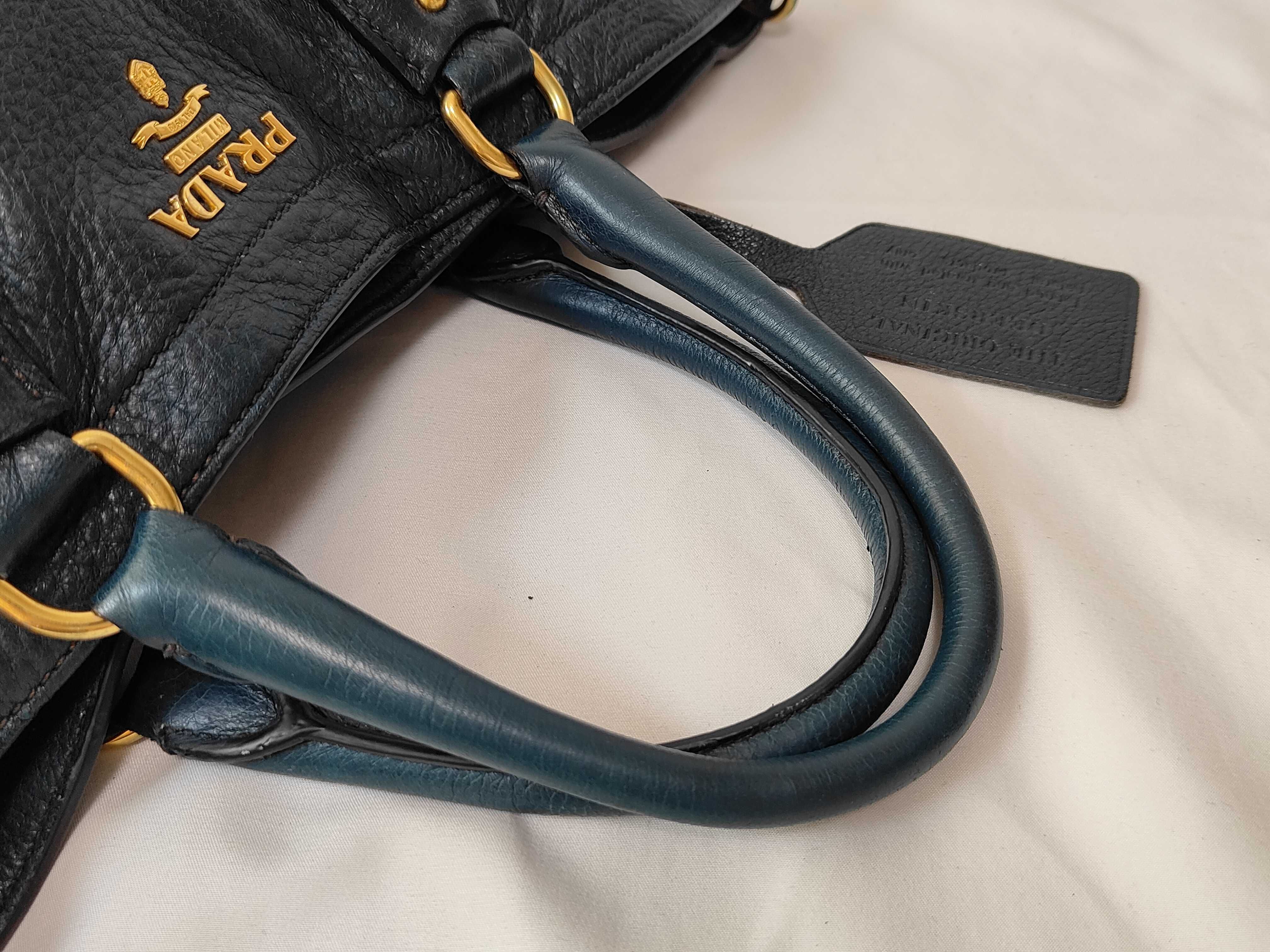 Vitello Daino Leather Tote Bag — view 3