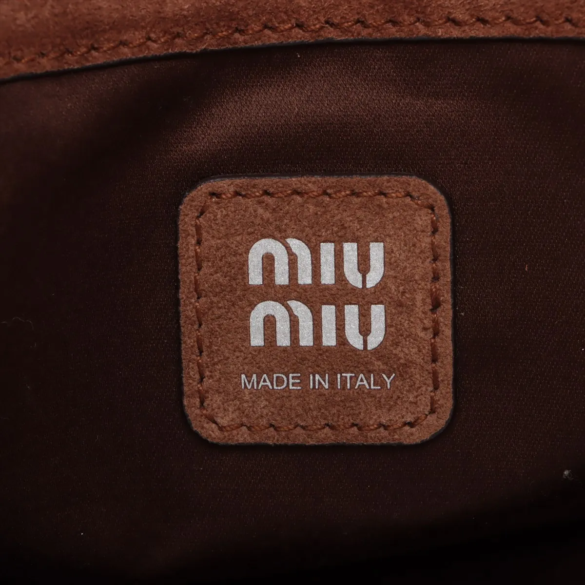 Utility Suede 2-Way Handbag, Brown, 5BG335 — view 13