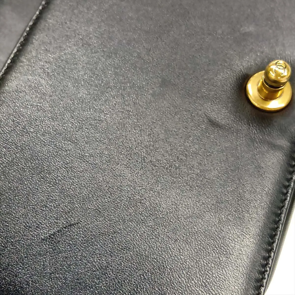 Boy Chanel 25 Lambskin Chain Shoulder Bag, Black with Gold Hardware, Serial Number 19842088 (19 series), A67086 — view 10