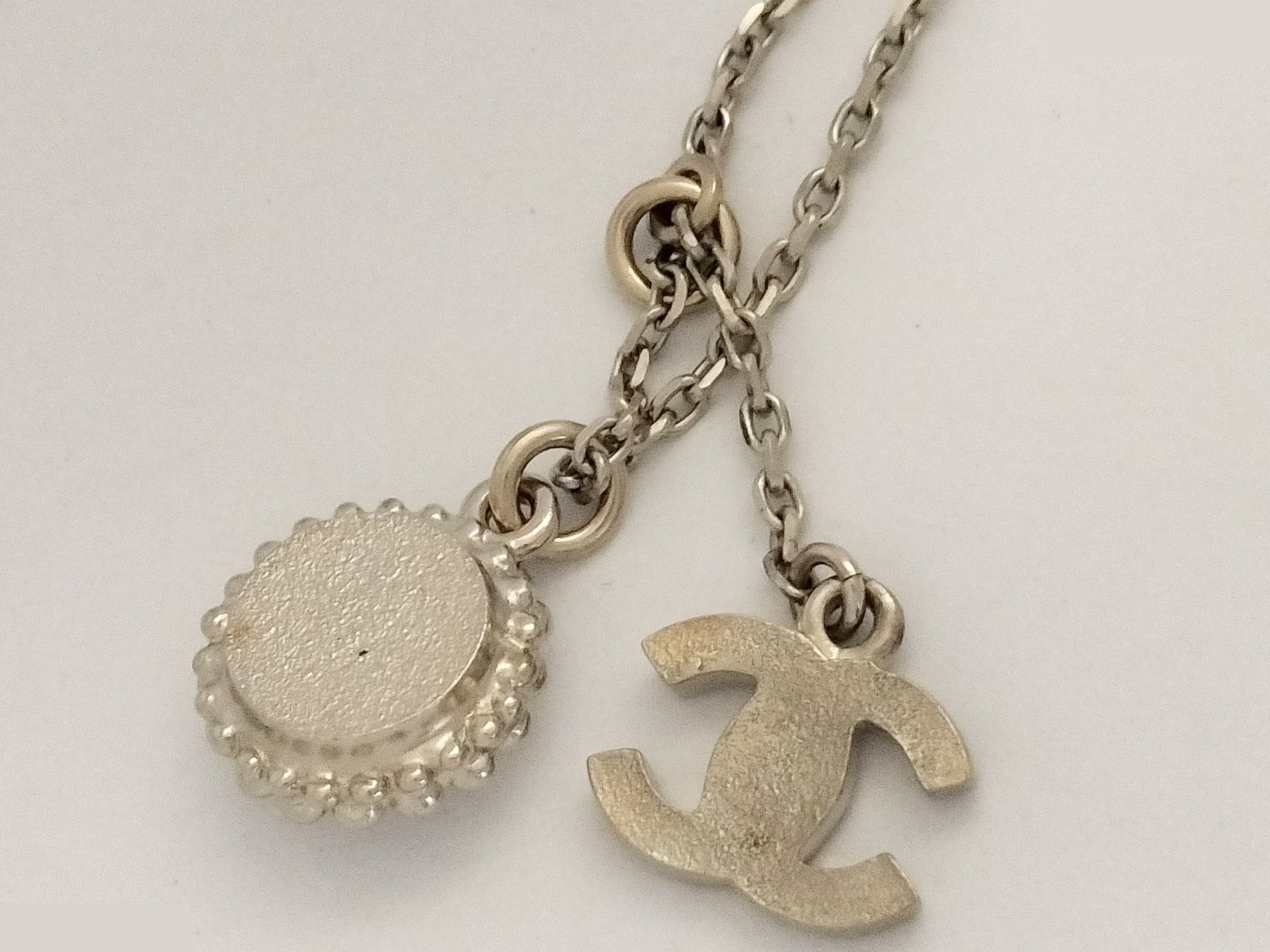 Coco Rhinestone Gold Necklace, Chain approx. 60cm — view 6