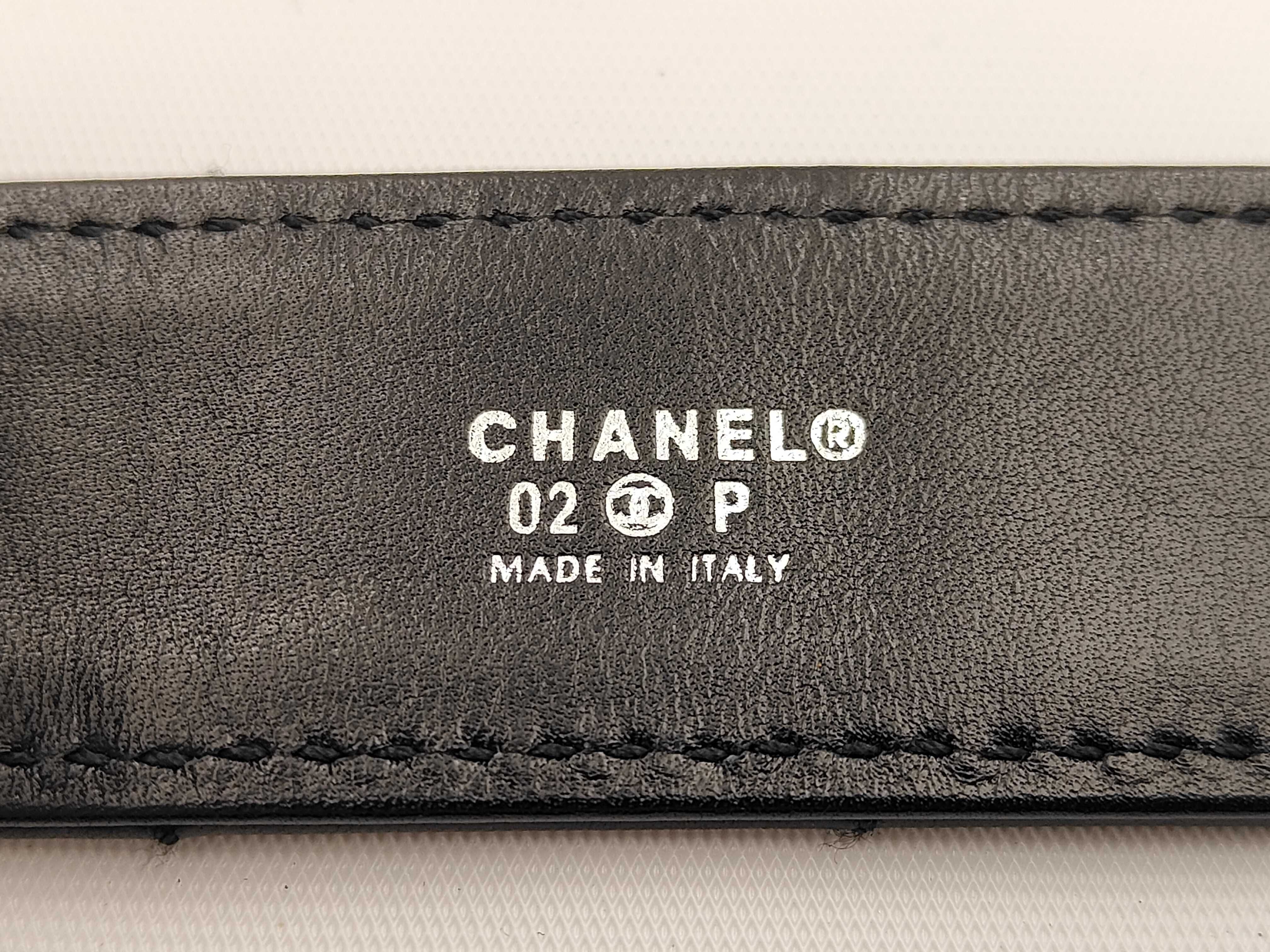 C Coco Mark / Leather Belt — view 5