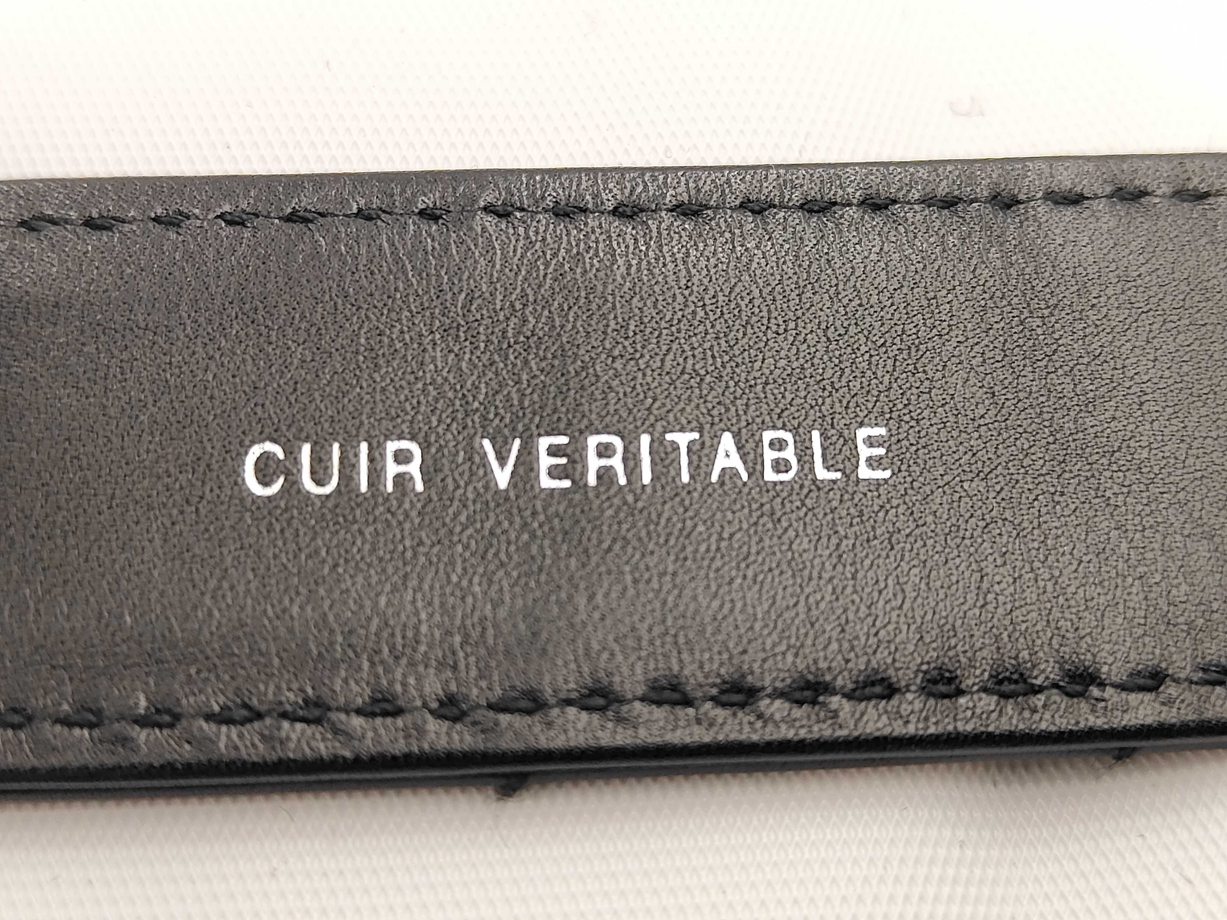 C Coco Mark / Leather Belt — view 7