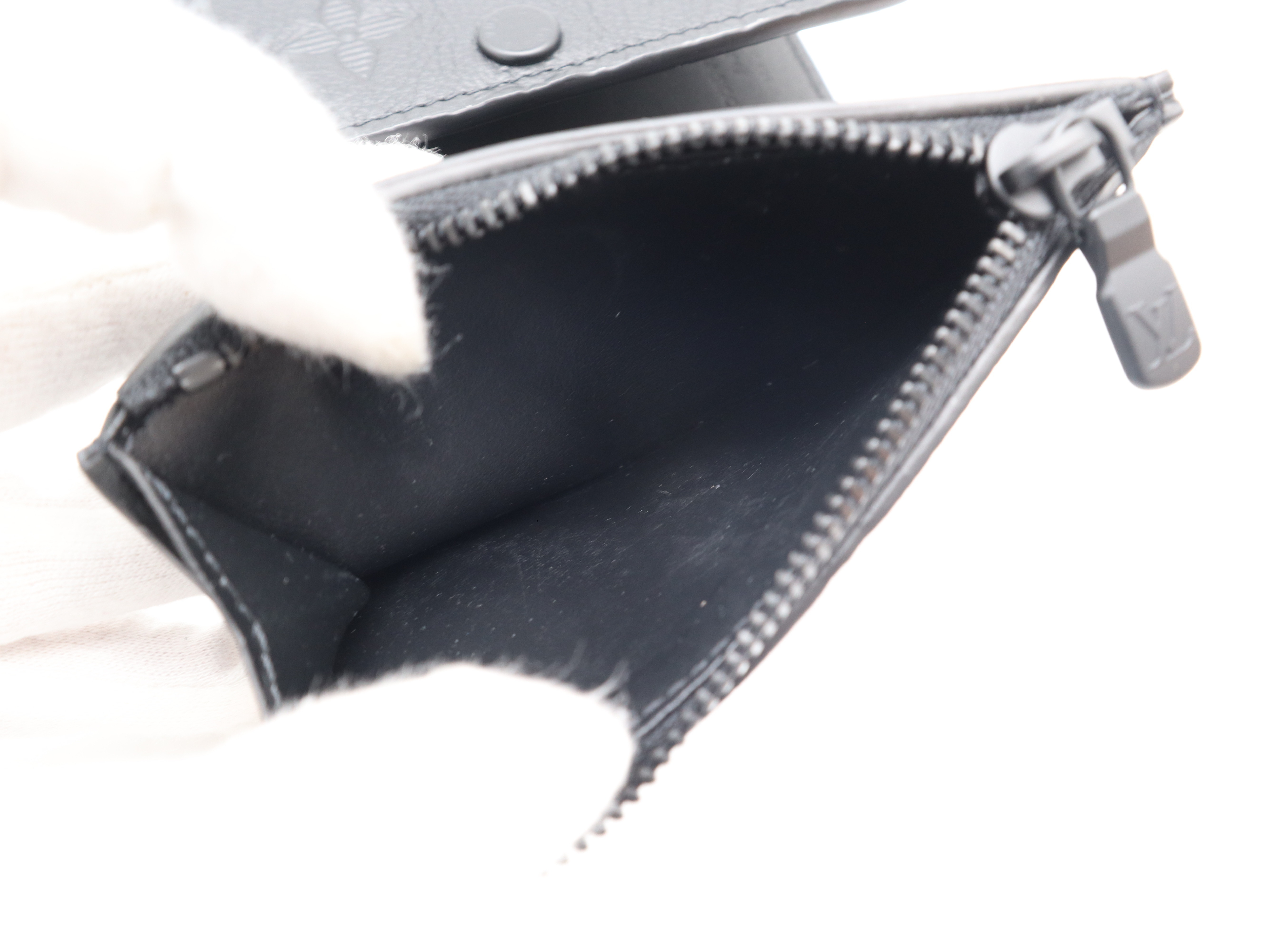 M12635 Monogram Shadow Victor Wallet, Black, RFID tested, with box and dust bag. — view 10