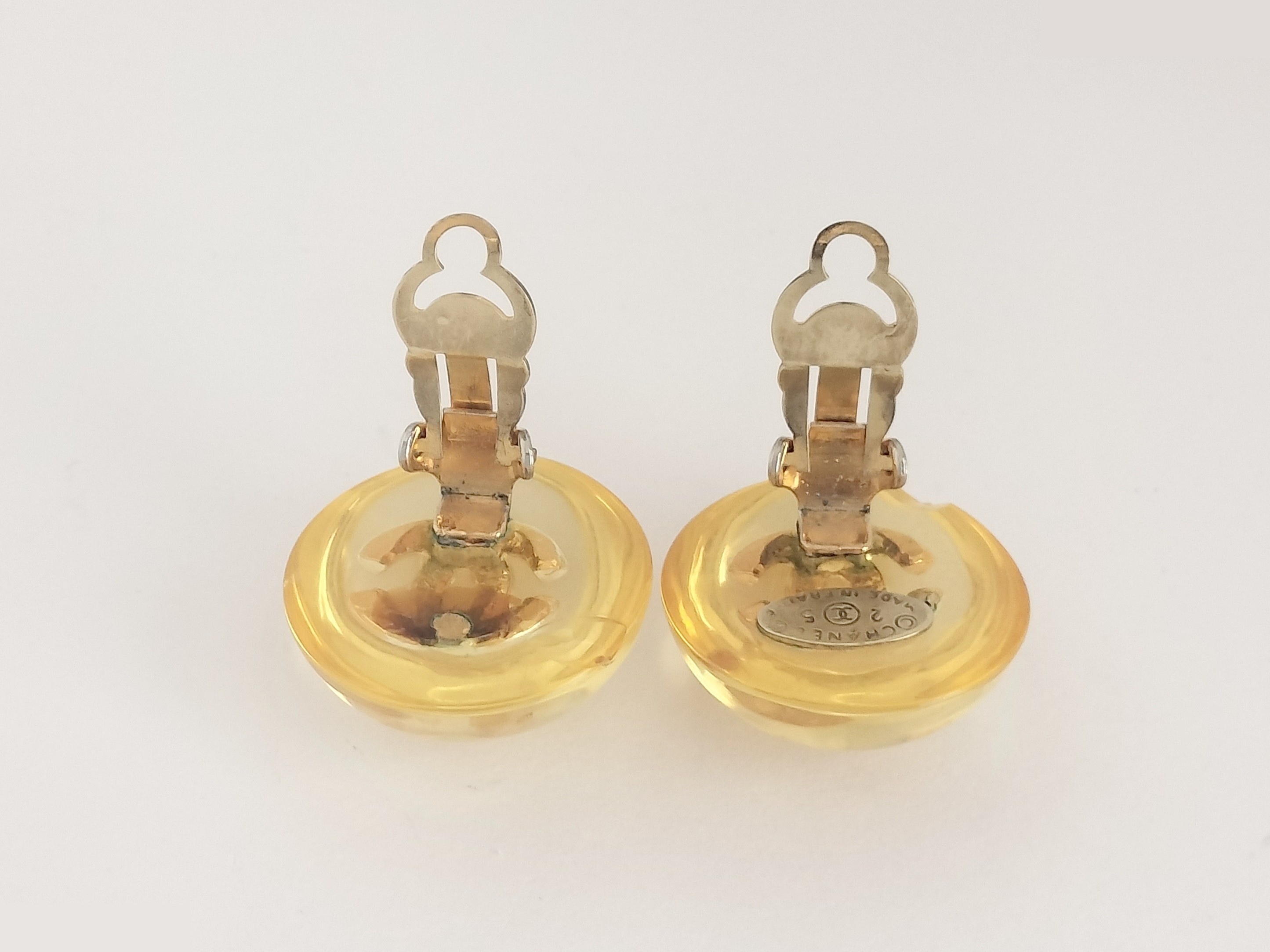 Coco Clear Gold Earrings 25 — view 3