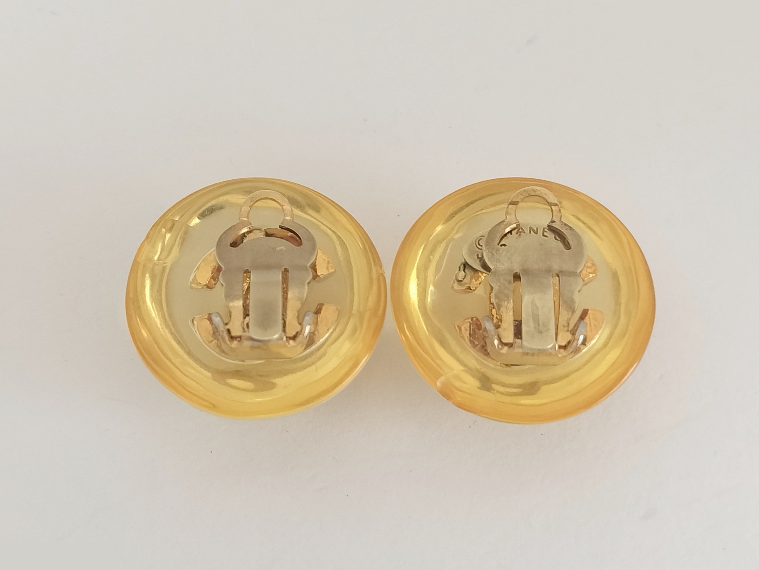 Coco Clear Gold Earrings 25 — view 4