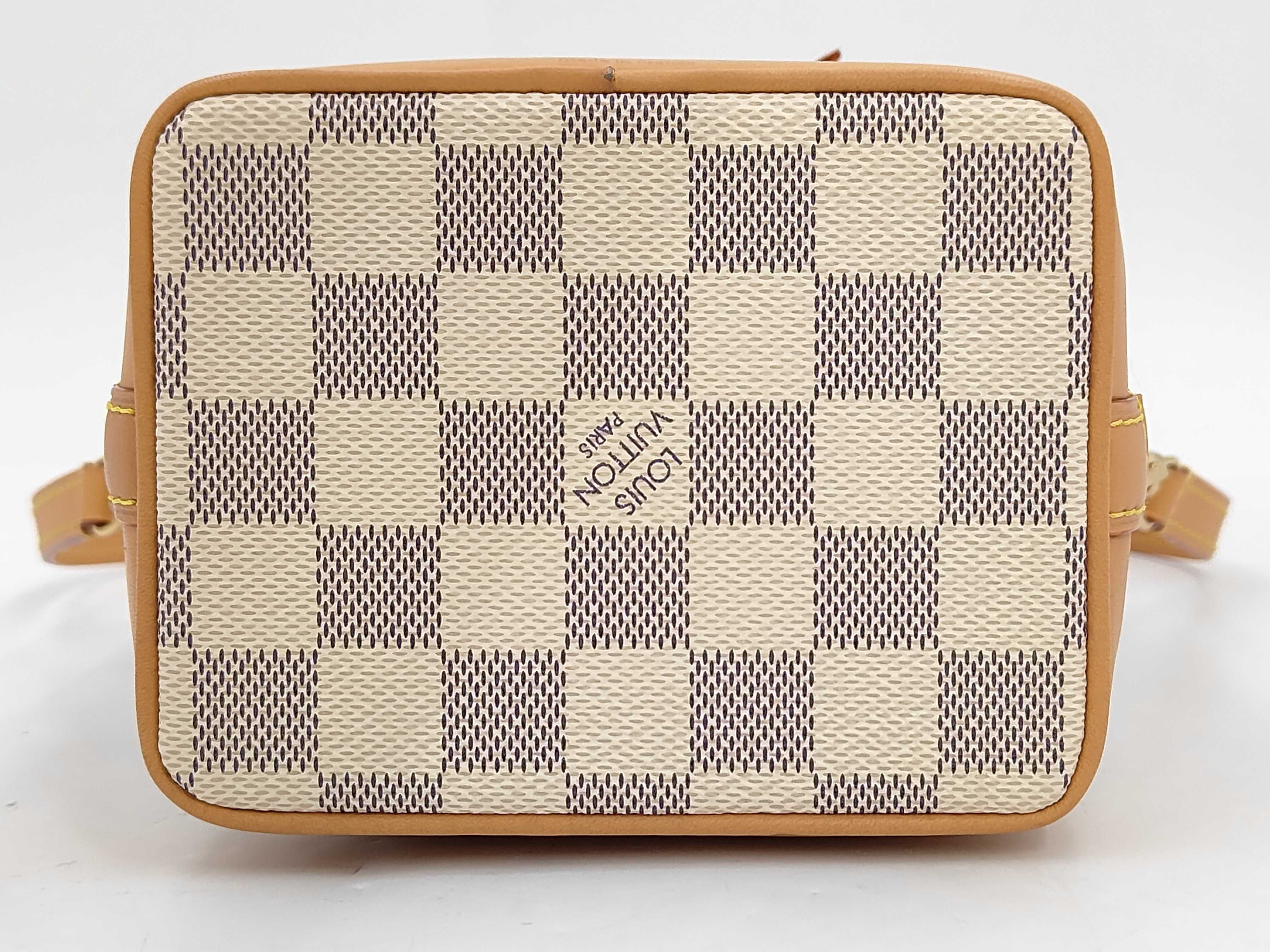 Damier Azur Nano Noe Vivienne N40511 Handbag — view 3
