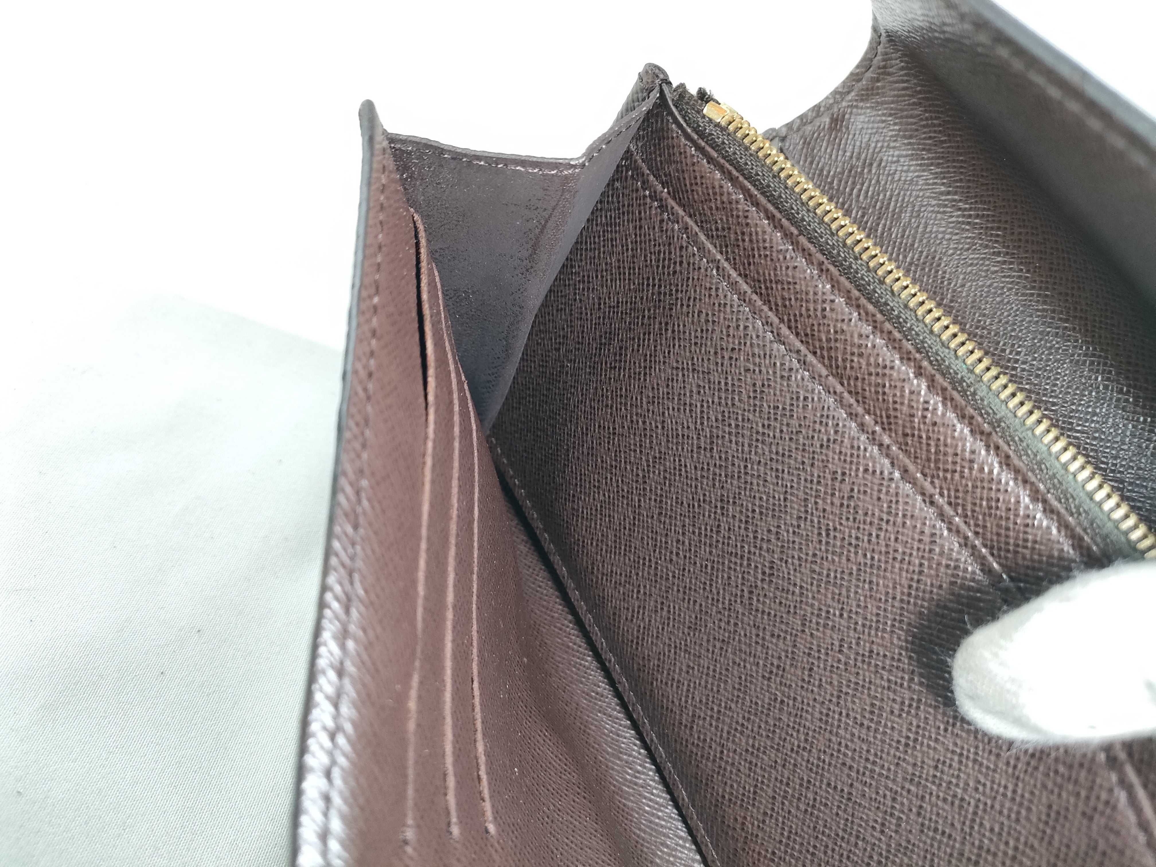Damier Louis Vuitton Portefeuille Sarah Wallet — view 12