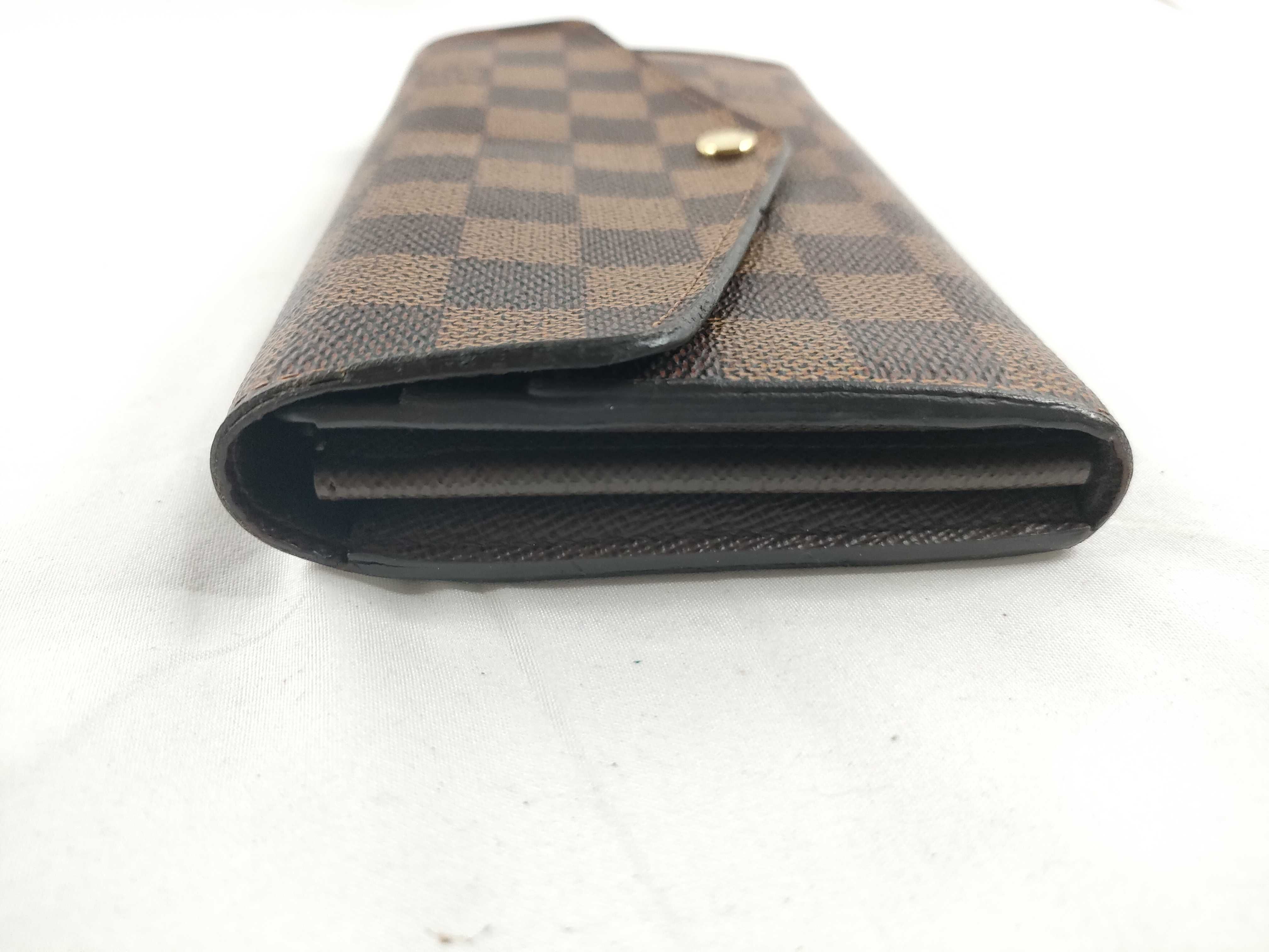 Damier Louis Vuitton Portefeuille Sarah Wallet — view 5