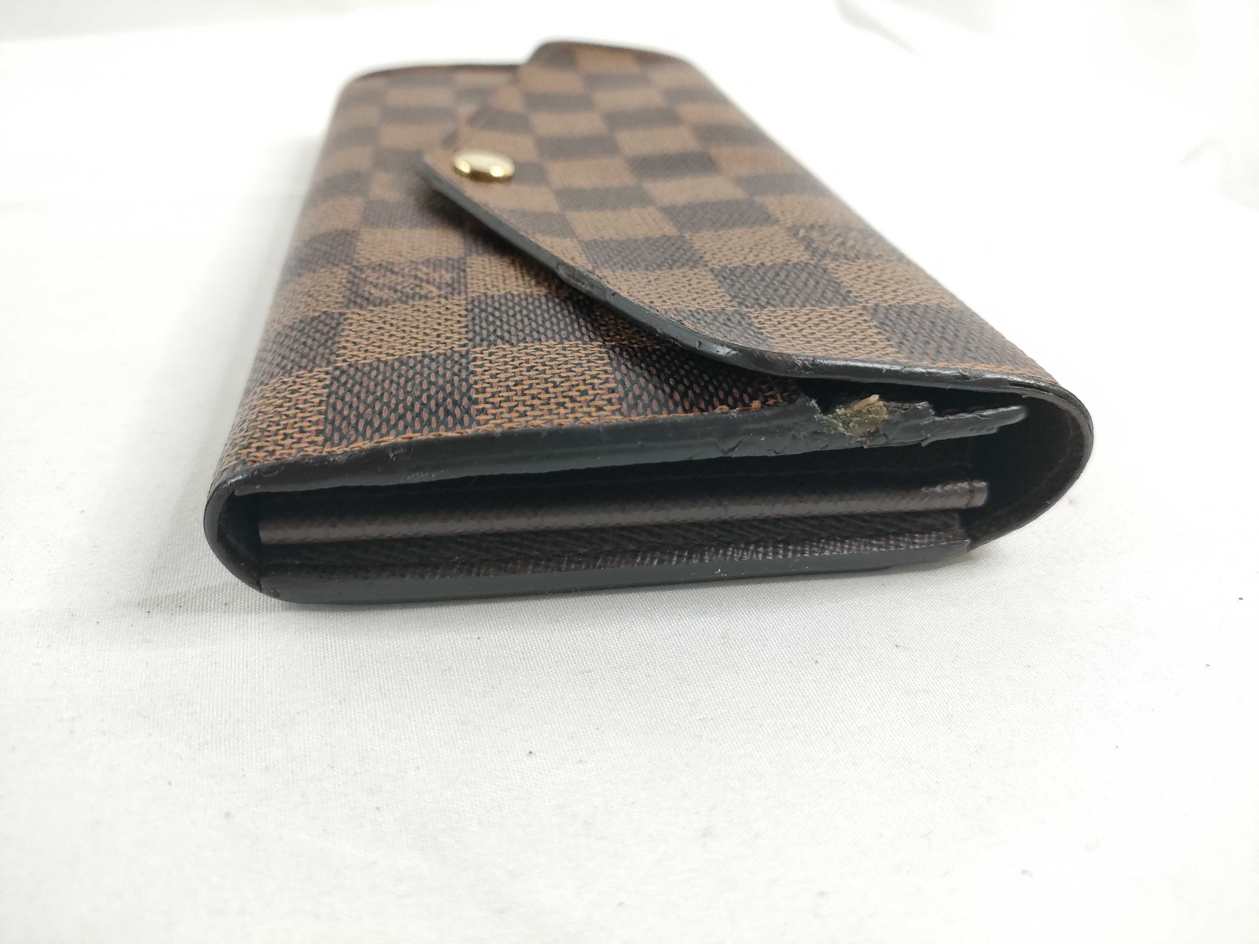 Damier Louis Vuitton Portefeuille Sarah Wallet — view 7