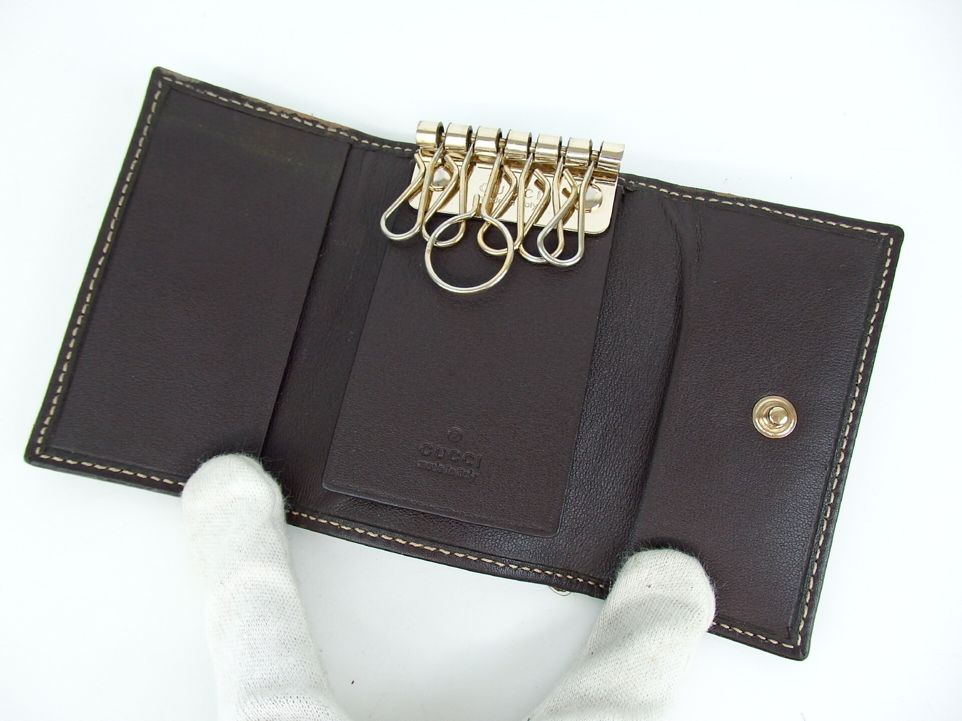 GG Canvas 6-Key Case — view 8