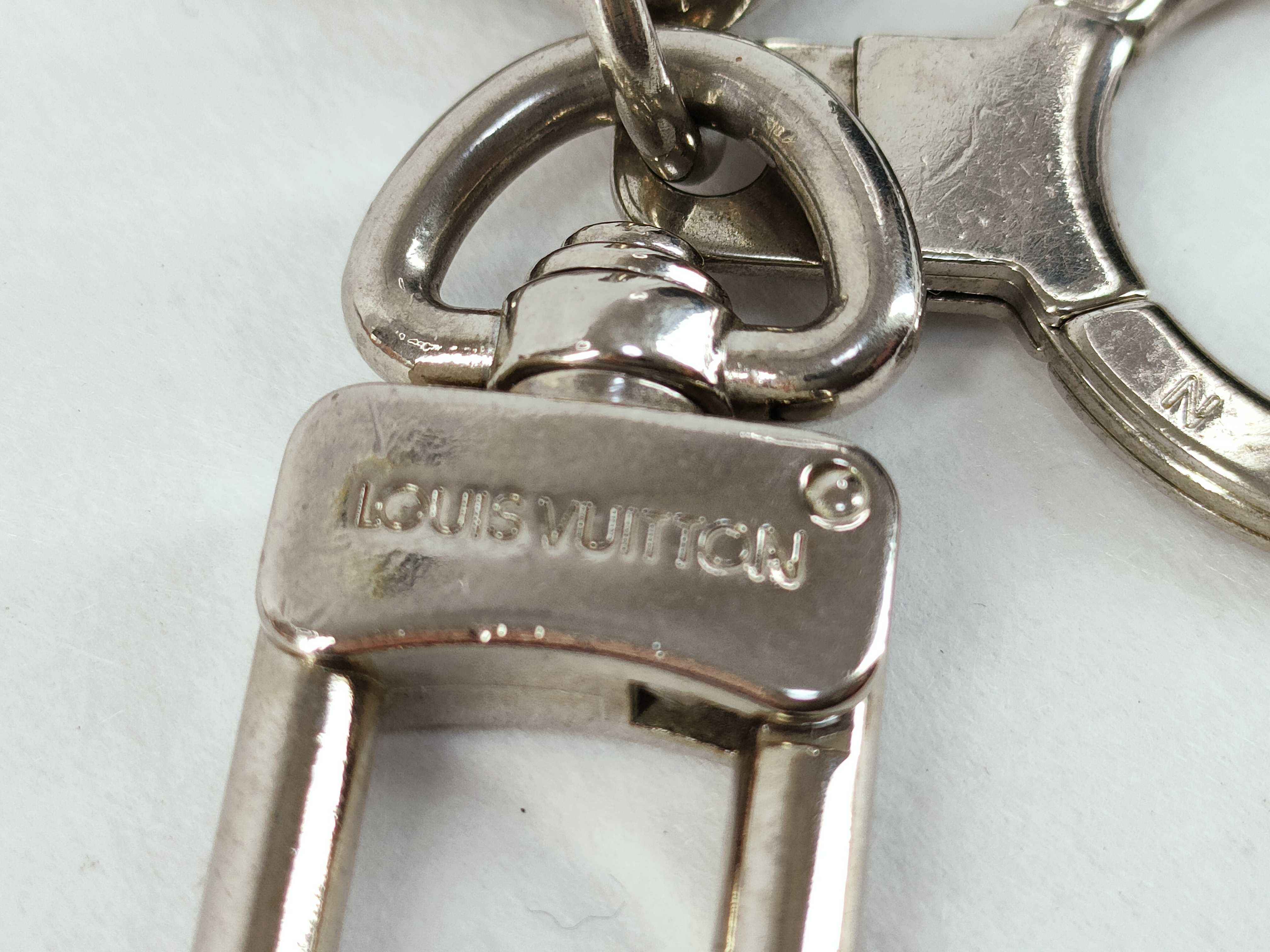 Damier LV Portefeuille Damier Clark Black x Silver Charm — view 4