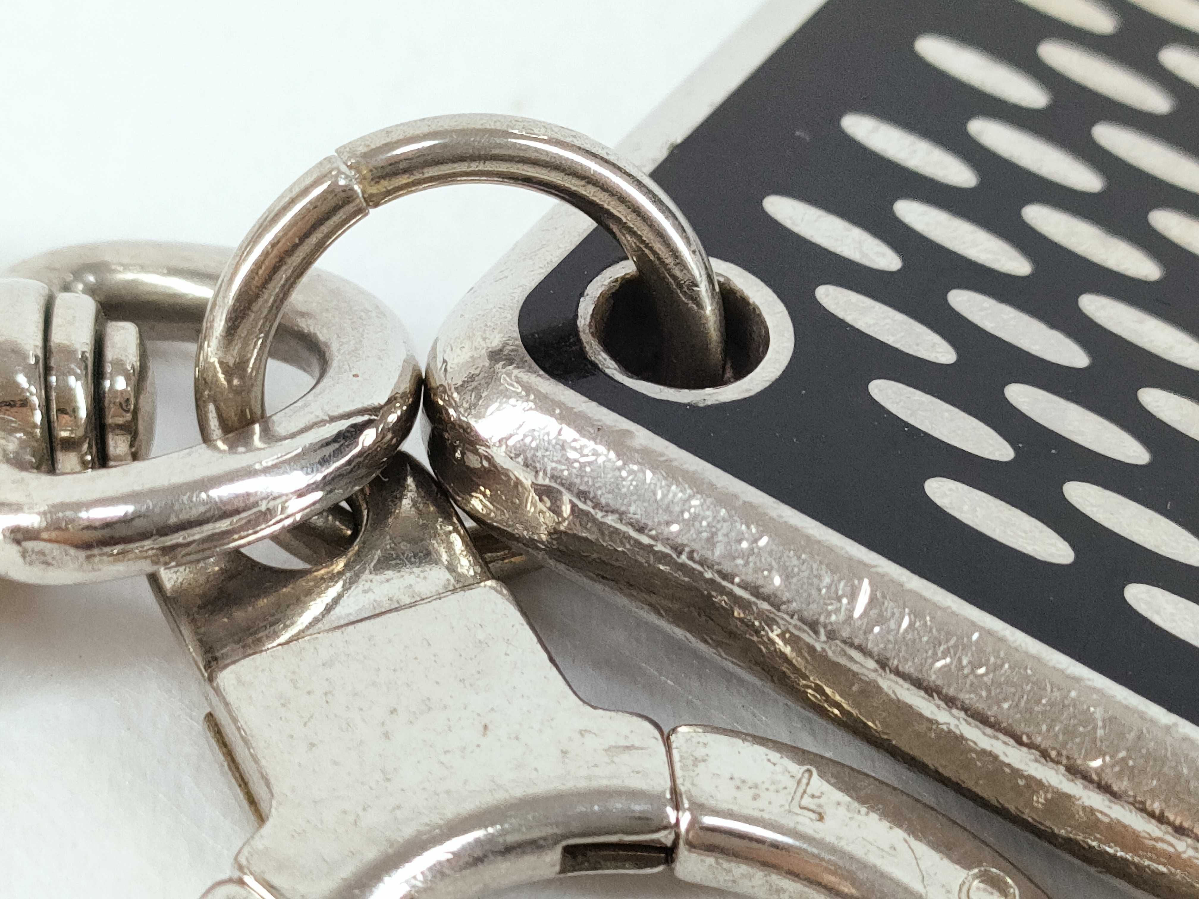 Damier LV Portefeuille Damier Clark Black x Silver Charm — view 6