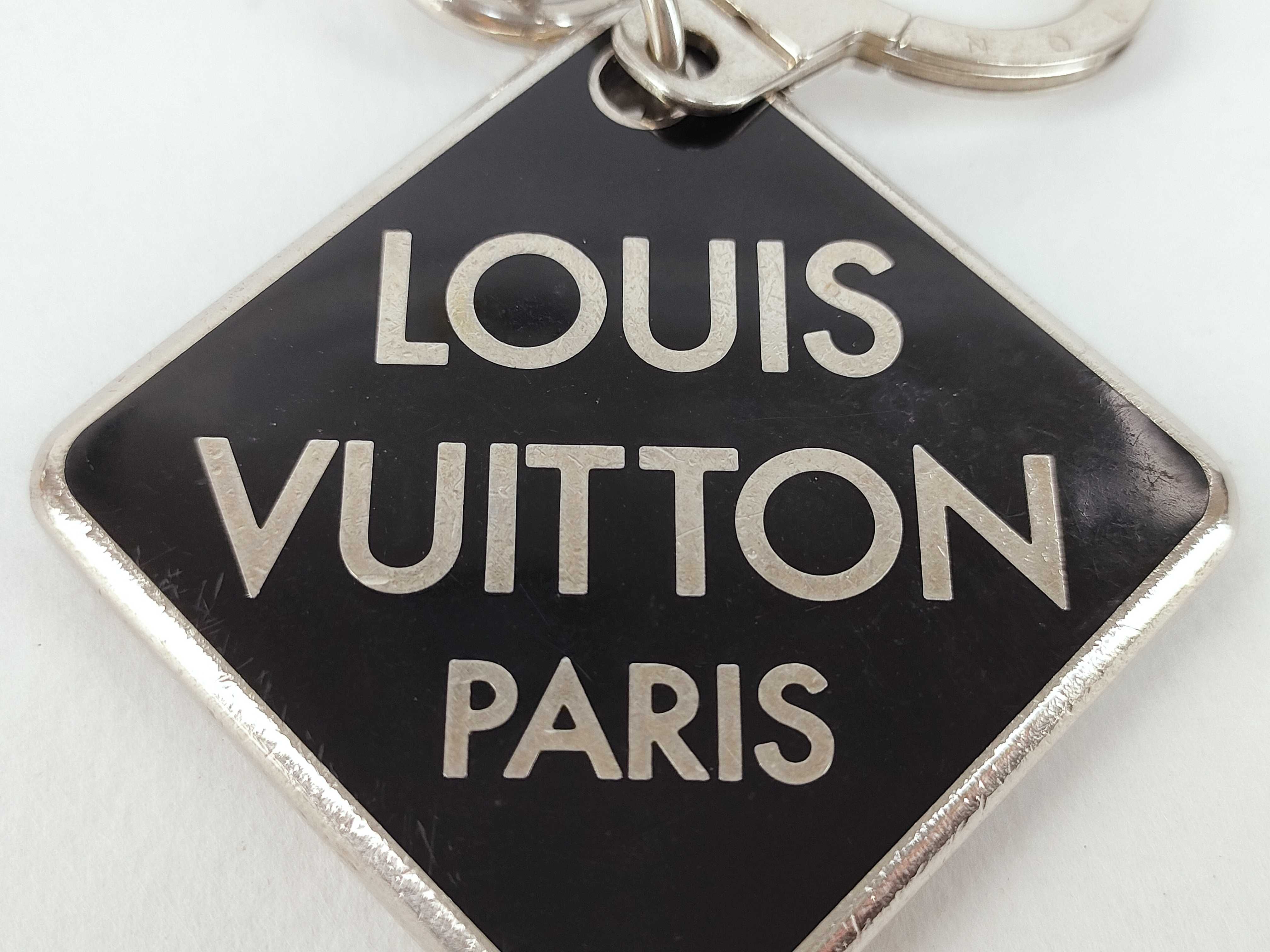 Damier LV Portefeuille Damier Clark Black x Silver Charm — view 7