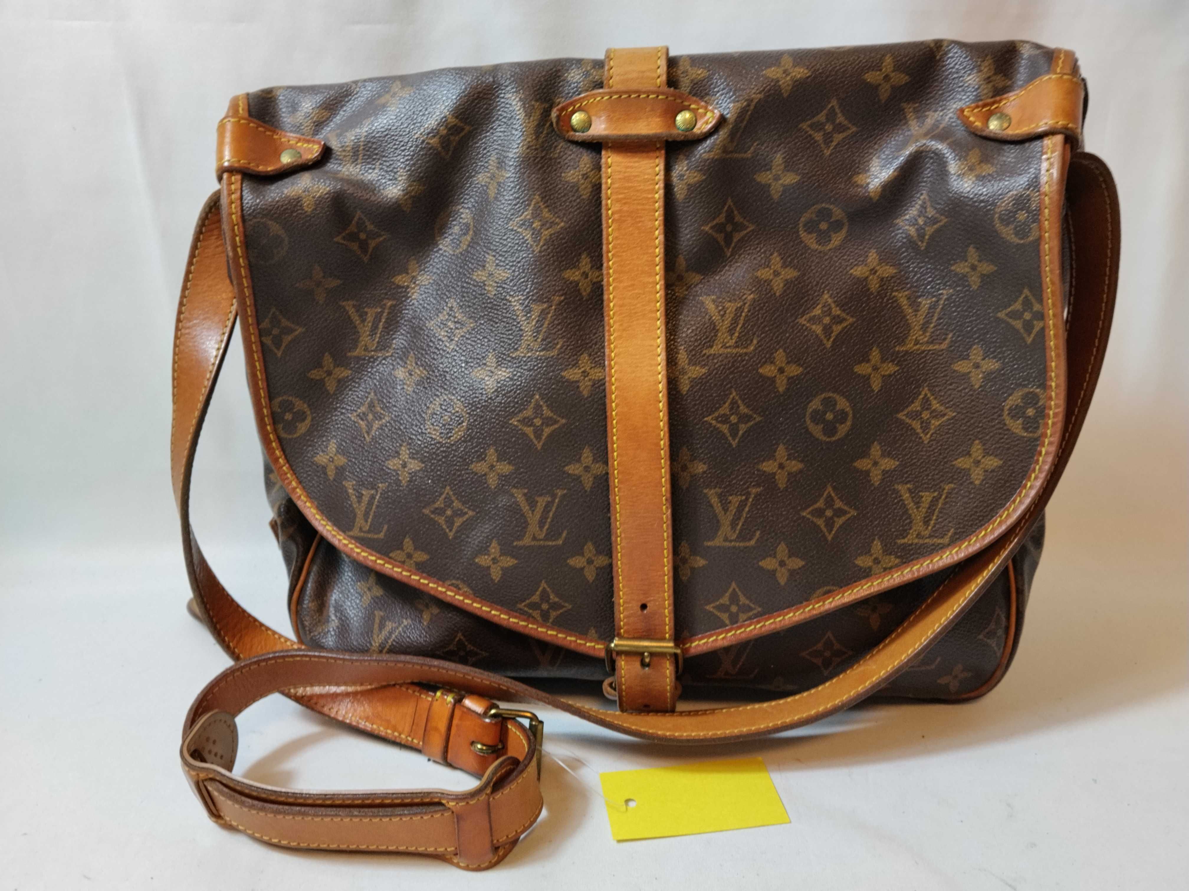 Monogram M42254 Saumur 35 Shoulder Bag