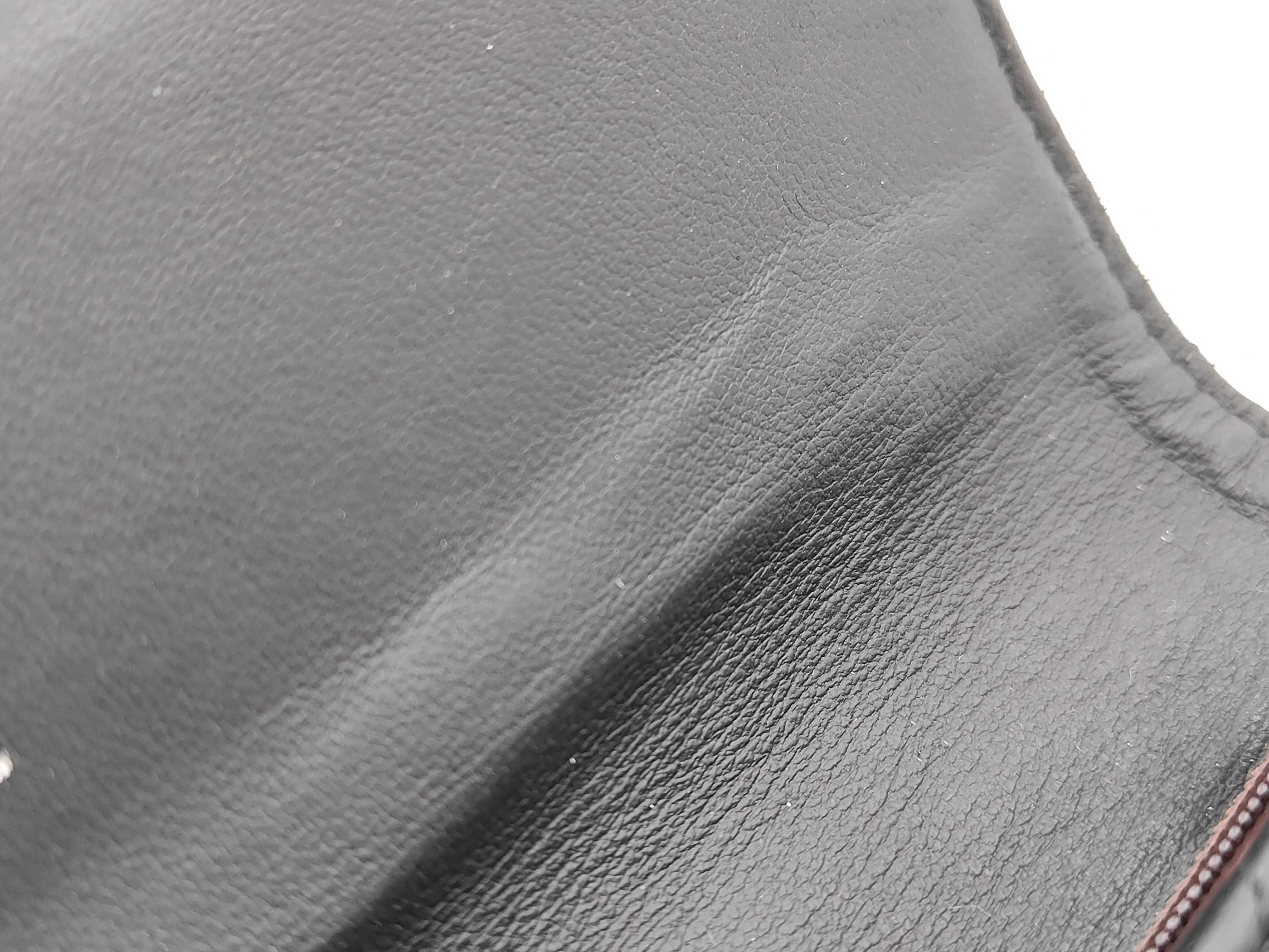 Matelassé Long Wallet (Black) — view 8