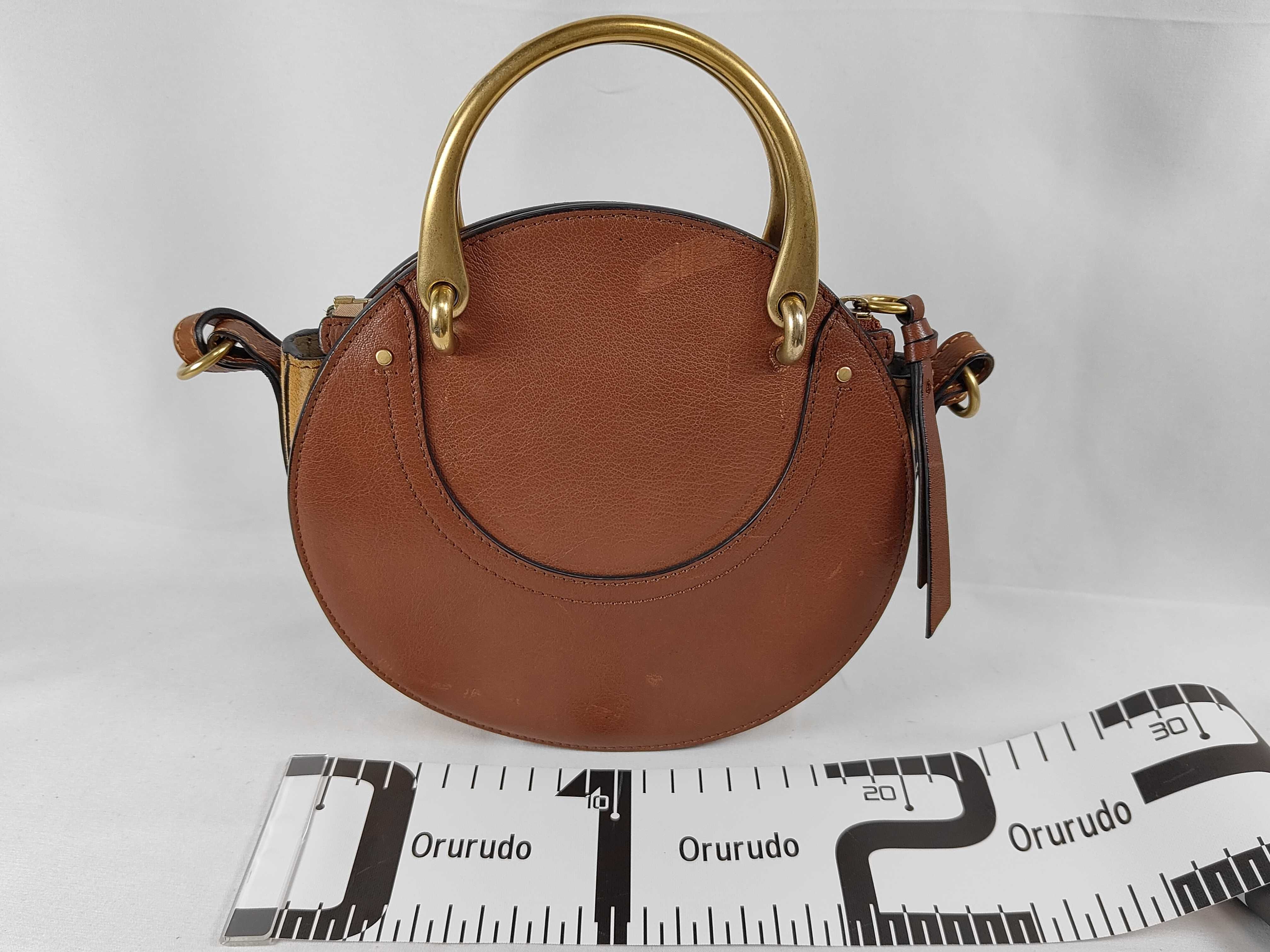 shoulder bag, brown shoulder bag — view 2