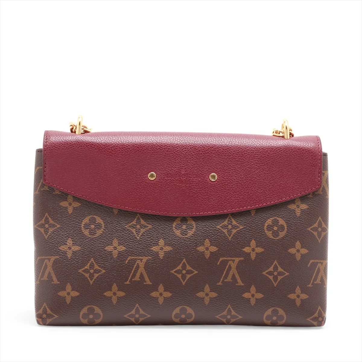 Monogram x Leather Pallas Chain M41200 Brown x Purple — view 2