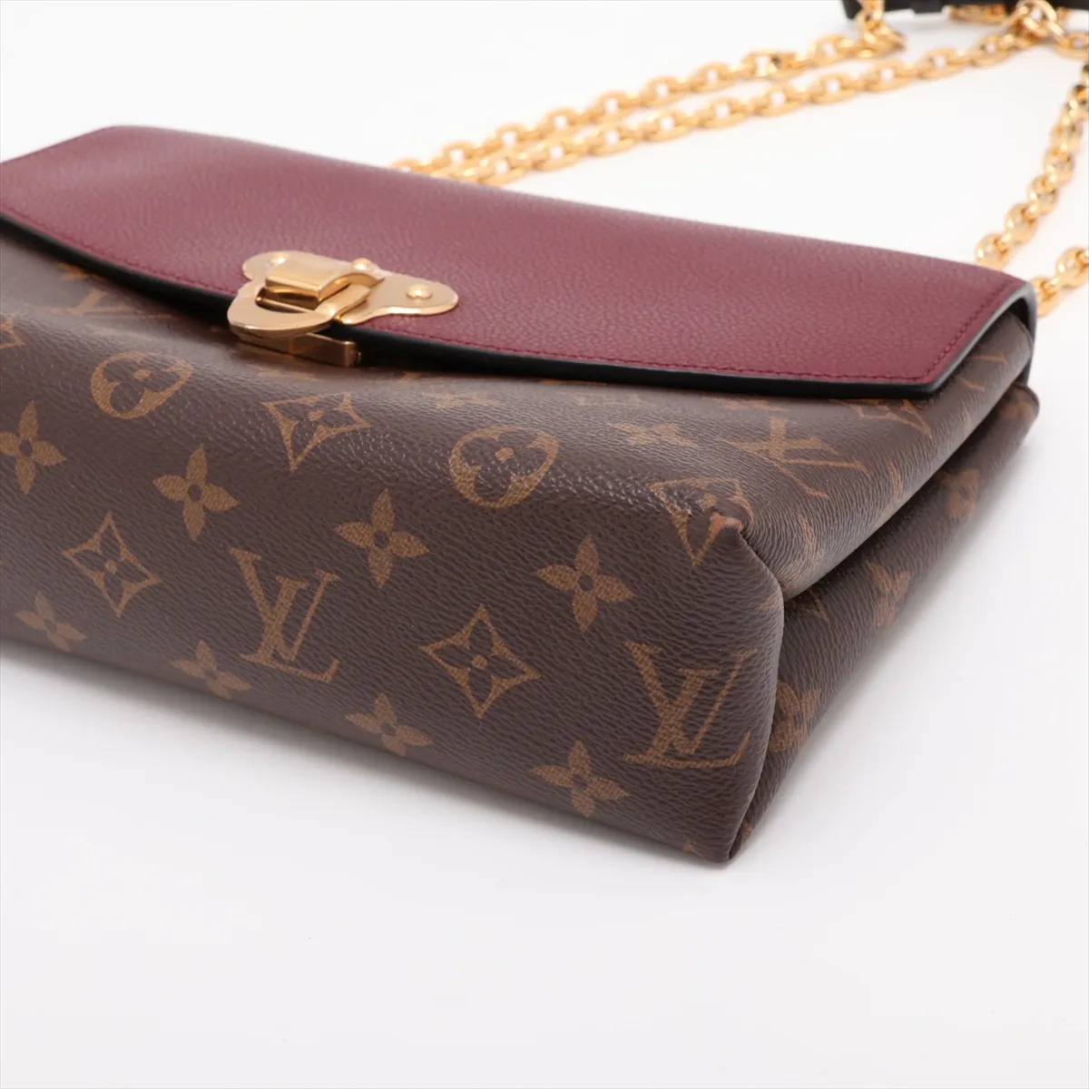 Monogram x Leather Pallas Chain M41200 Brown x Purple — view 3