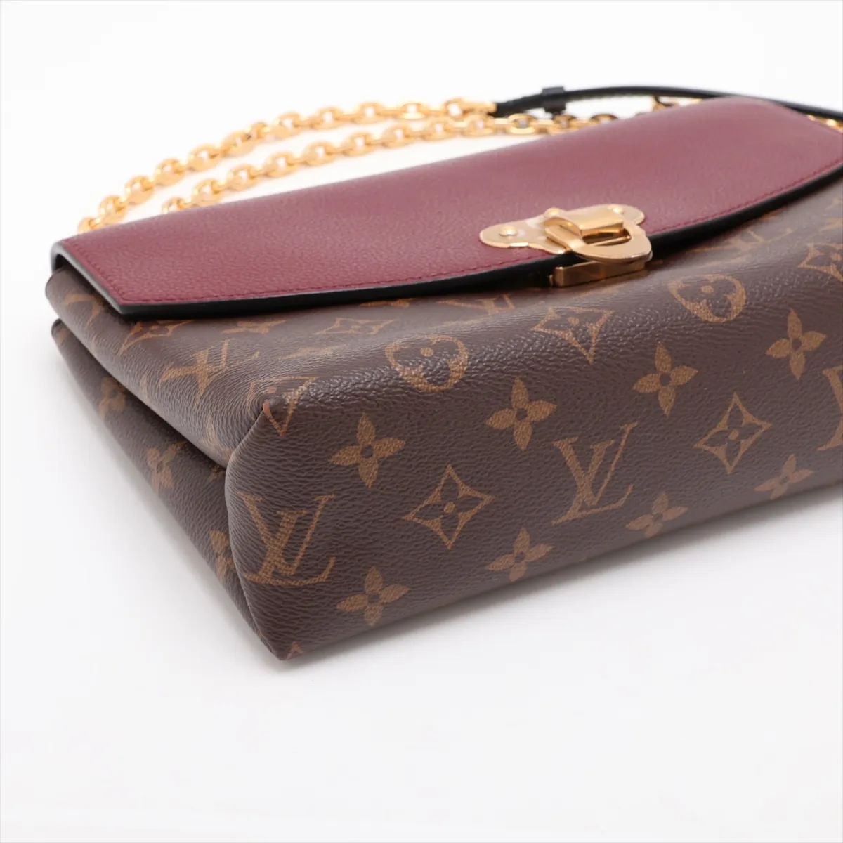 Monogram x Leather Pallas Chain M41200 Brown x Purple — view 4