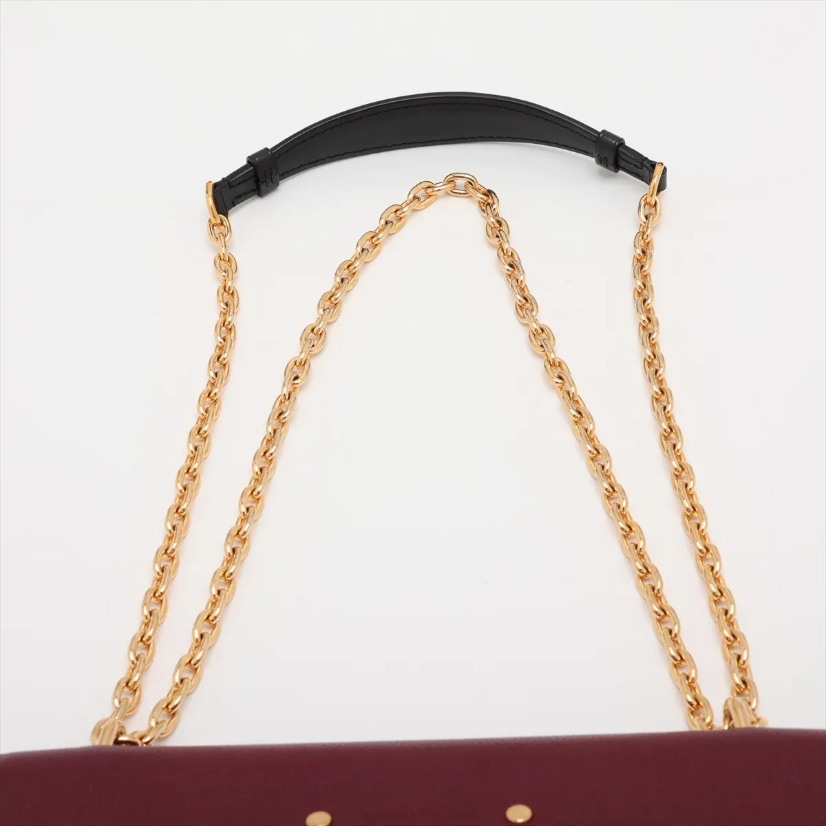 Monogram x Leather Pallas Chain M41200 Brown x Purple — view 6