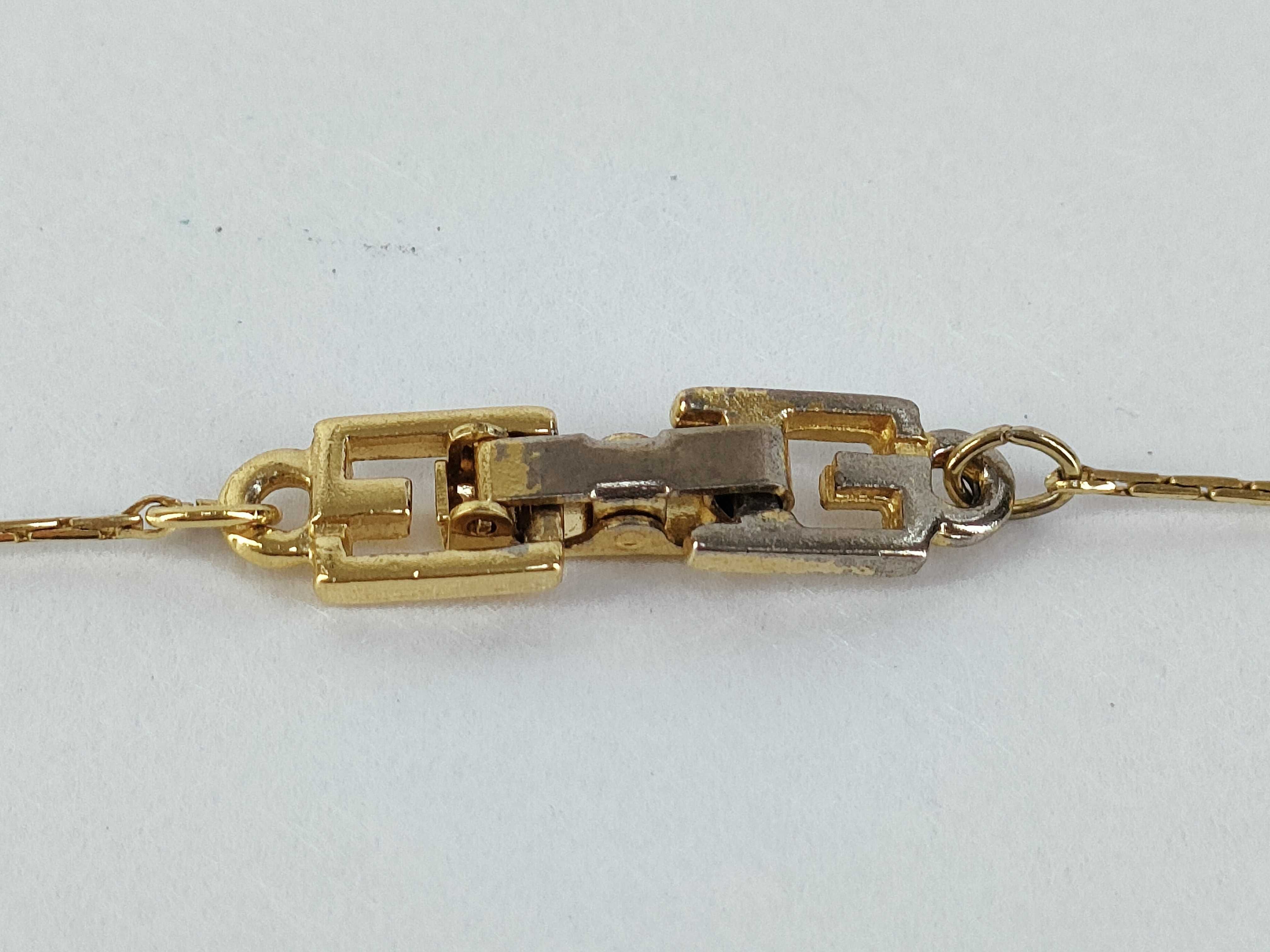 G-logo gold necklace — view 4