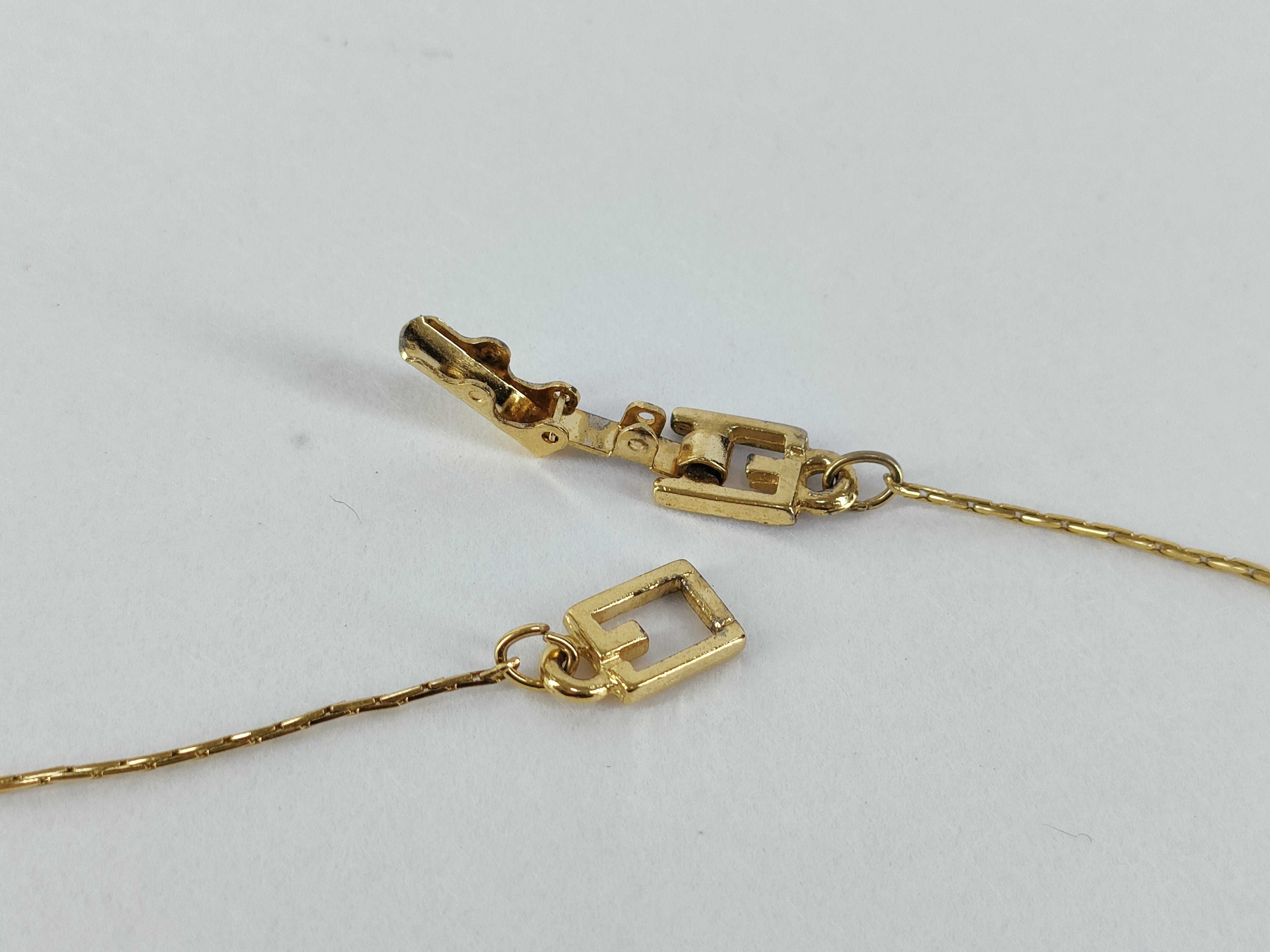 G-logo gold necklace — view 6