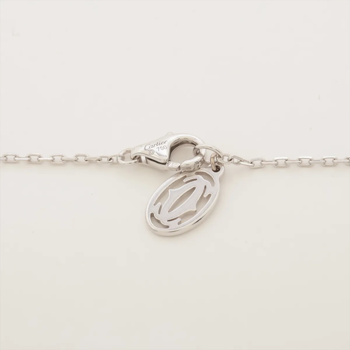 C de Cartier Pearl Necklace, 750 (WG), 4.5g, approx. 6.5mm, PV9229 — view 3