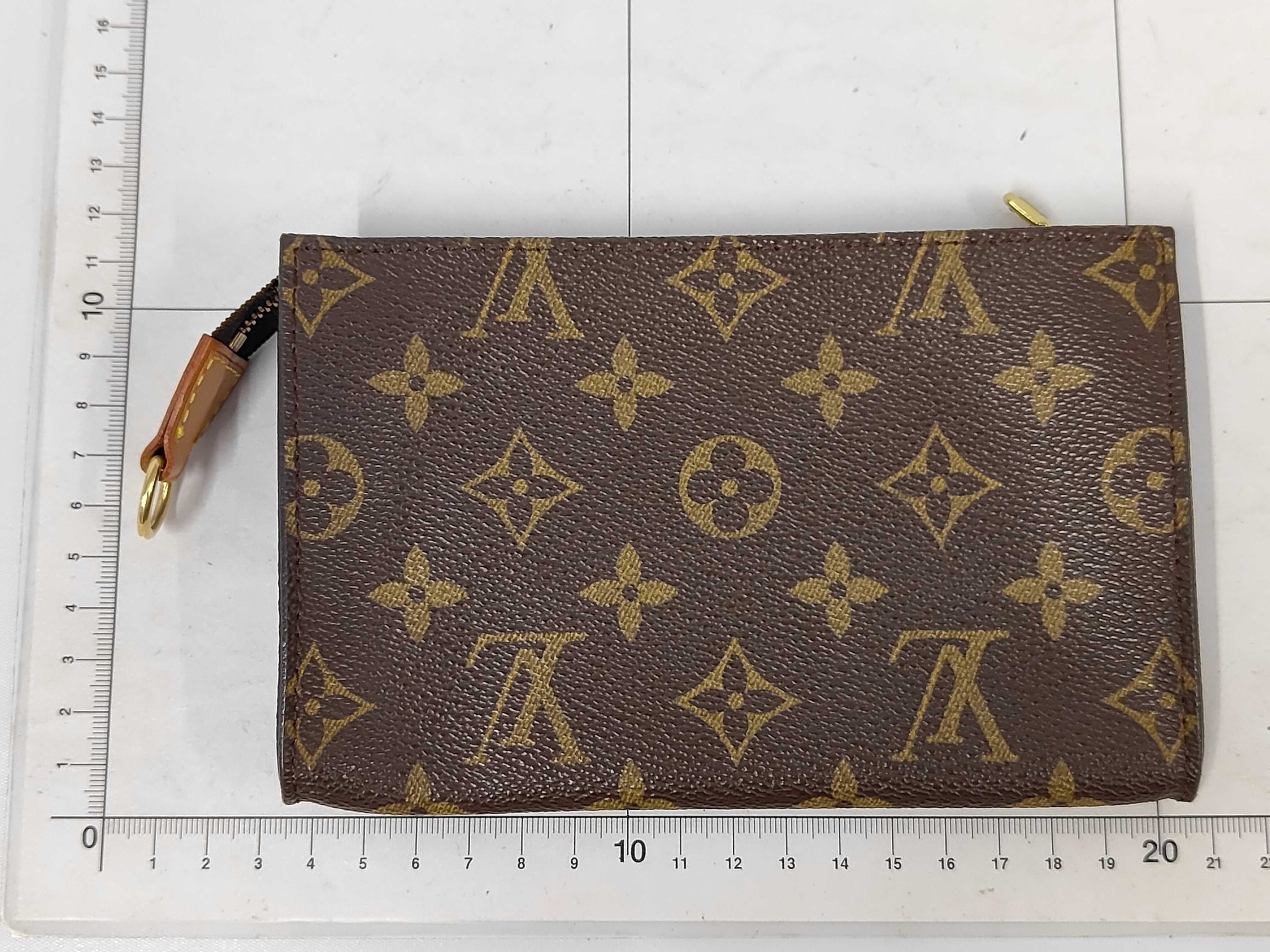 Monogram Bucket PM with attached pouch — view 2