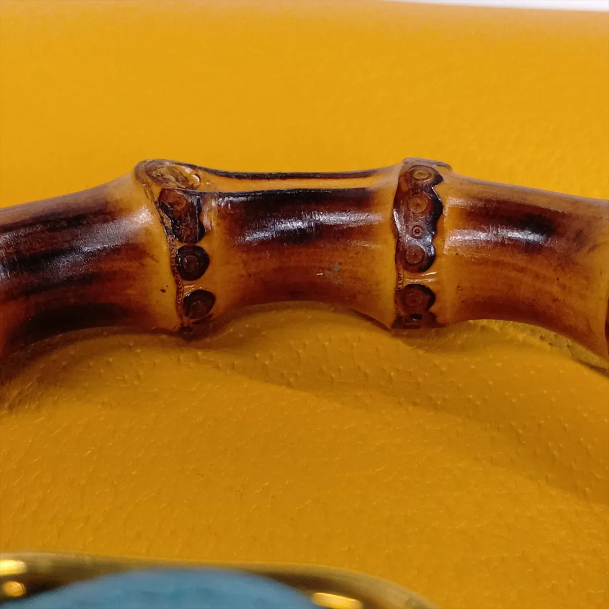 Bamboo Diana 702721 Leather 2-Way Handbag Yellow 702721 — view 13
