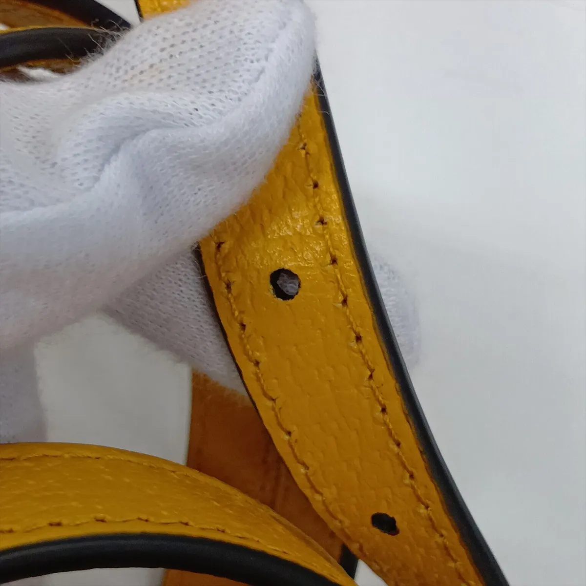 Bamboo Diana 702721 Leather 2-Way Handbag Yellow 702721 — view 15
