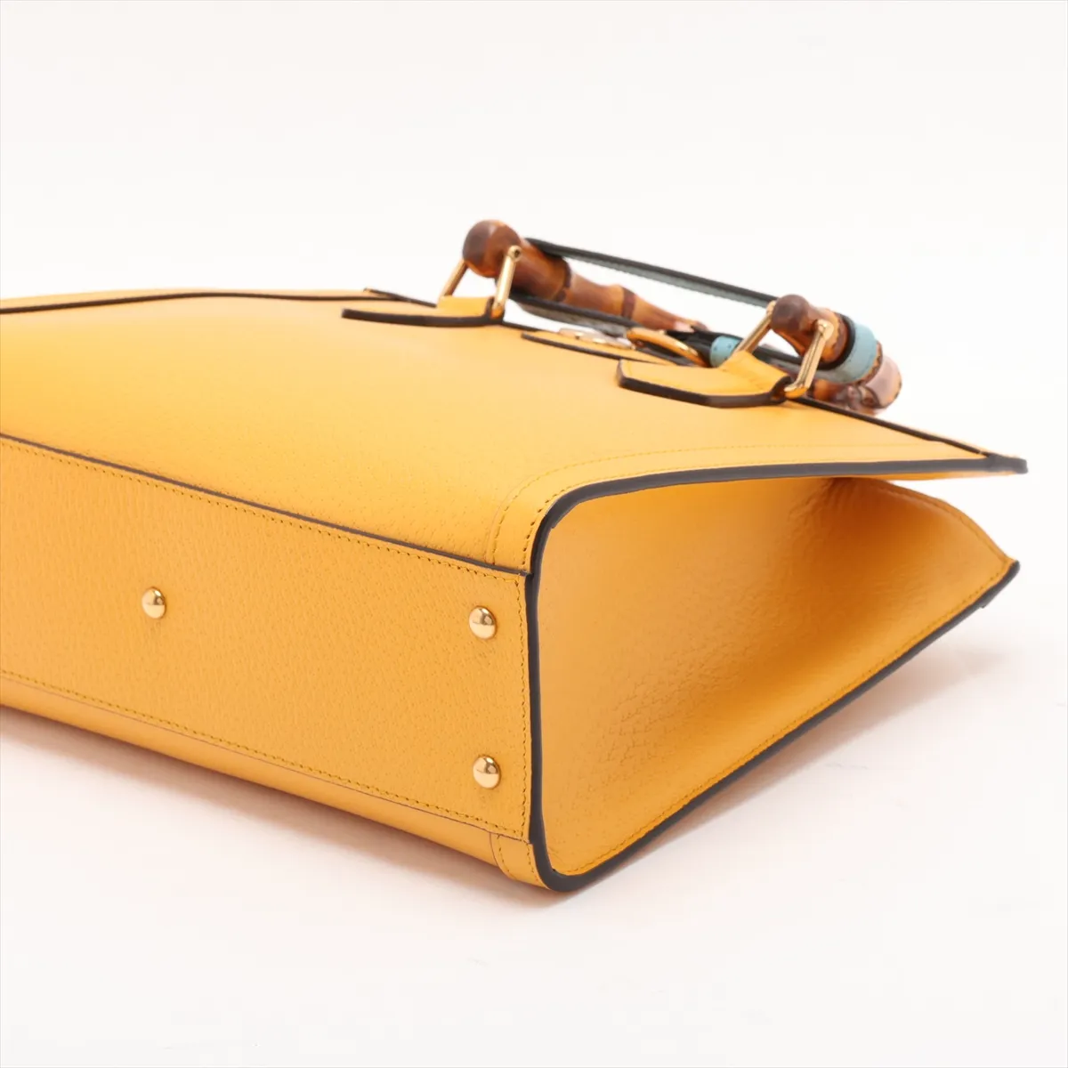 Bamboo Diana 702721 Leather 2-Way Handbag Yellow 702721 — view 3