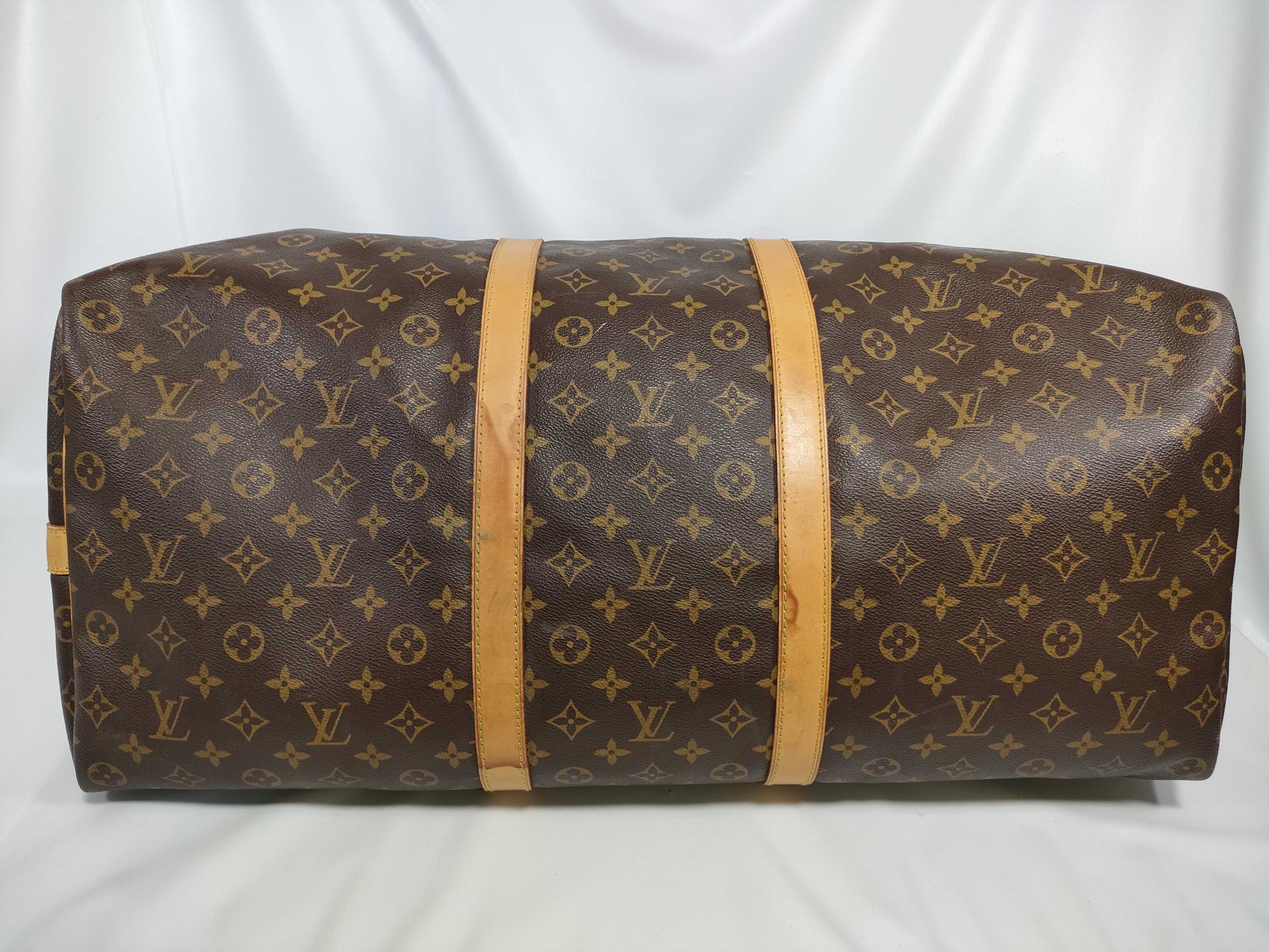 Monogram Keepall Bandoulière 60 Boston Bag — view 9