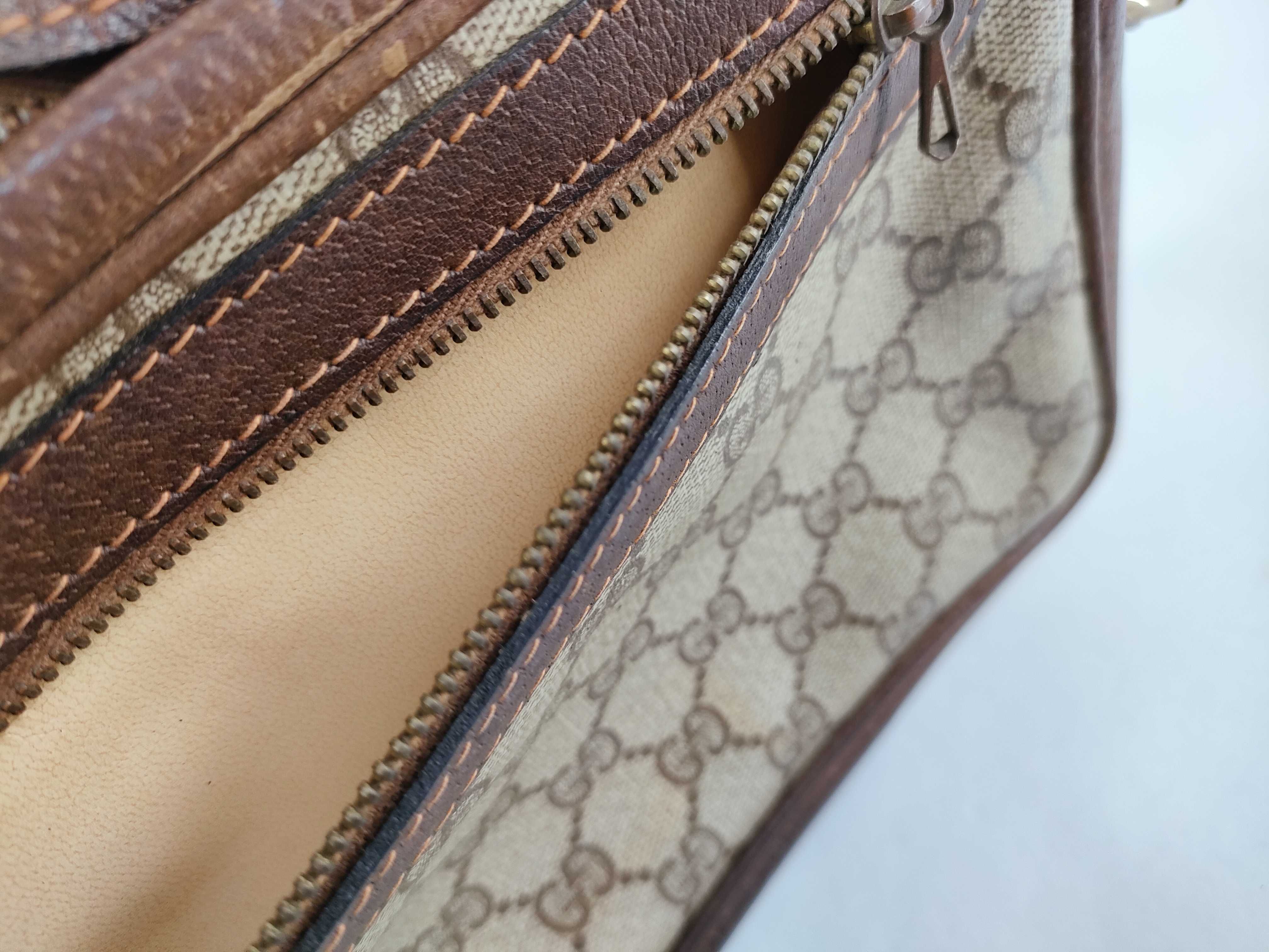 GG Supreme Shoulder Bag with Strap — view 13