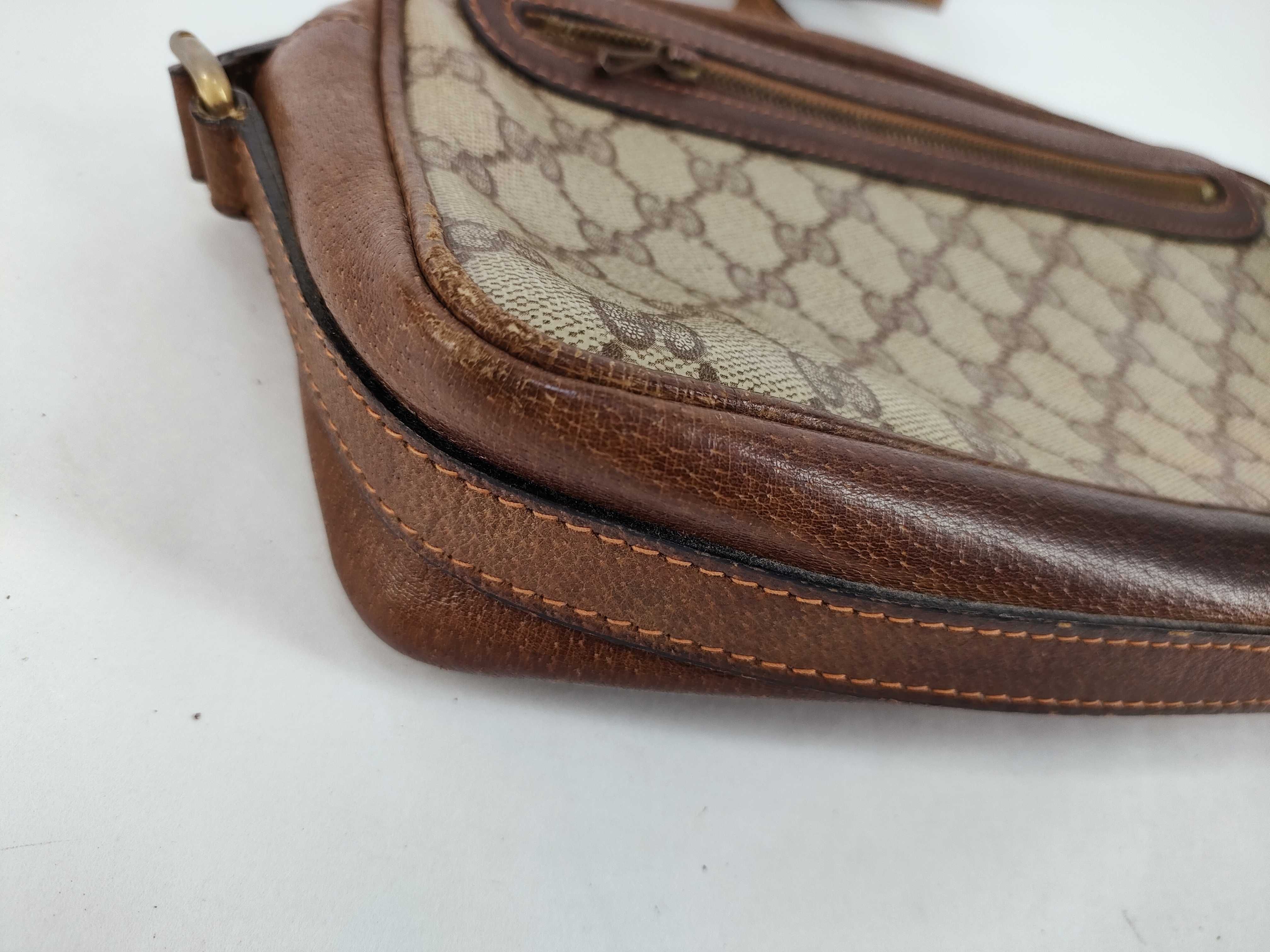 GG Supreme Shoulder Bag with Strap — view 6