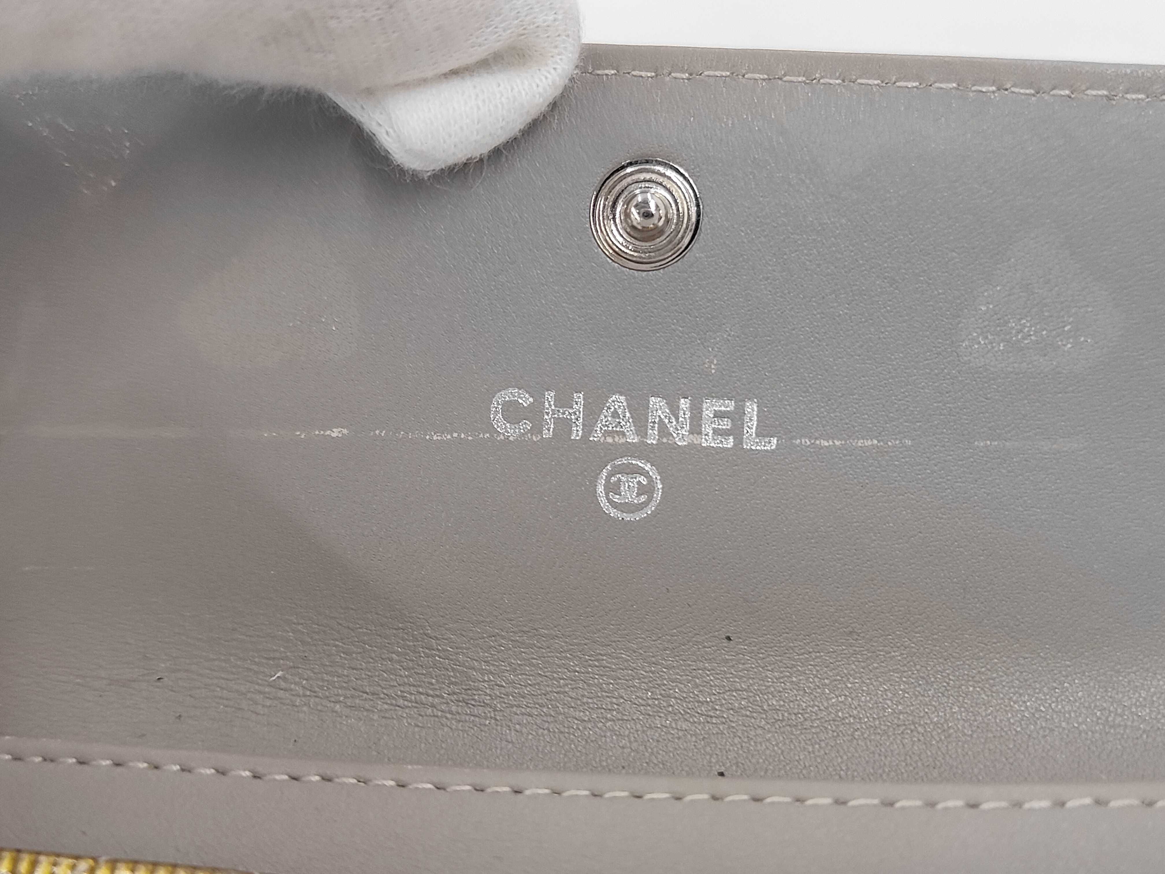 Enamel Matelassé Coin Purse/Business Card Holder (Serial Number 16) - Card Case — view 9