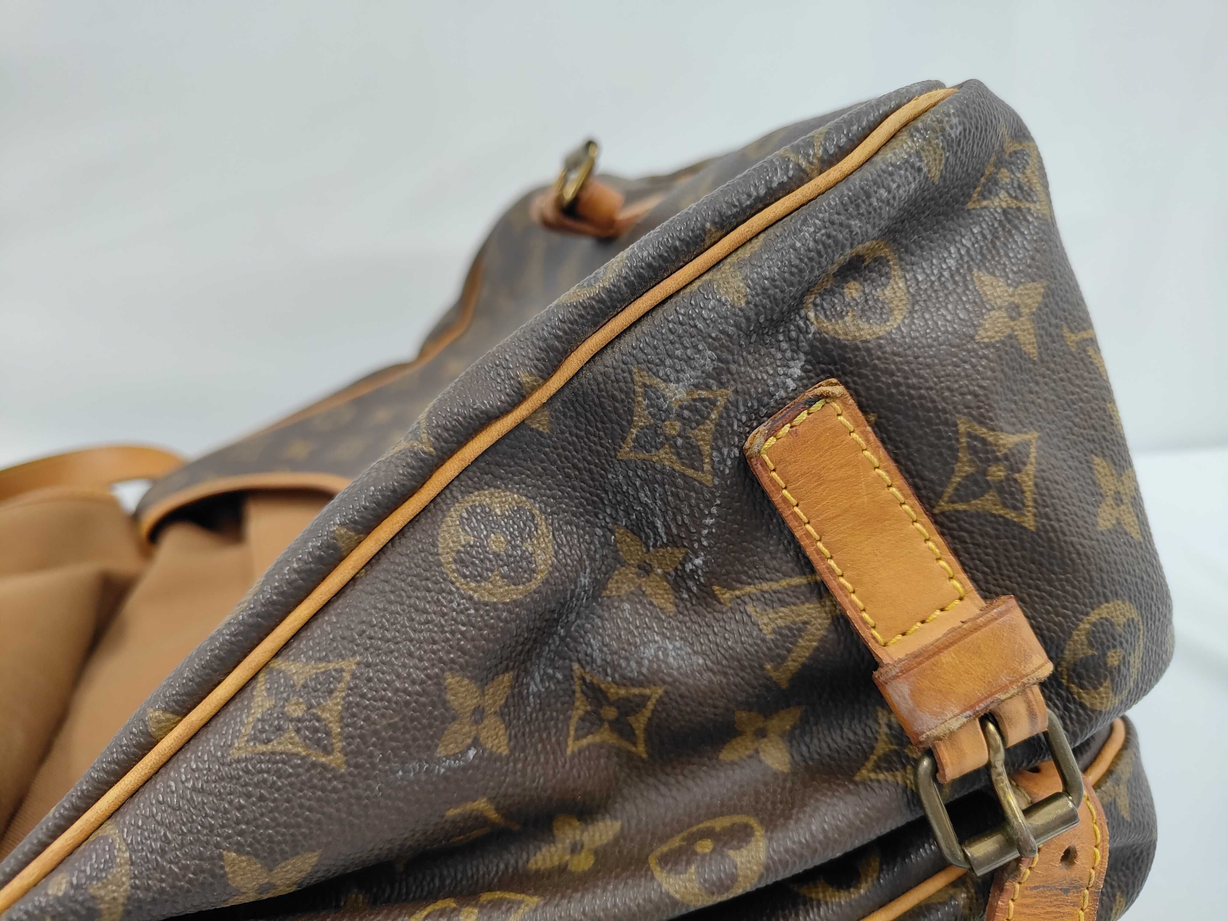 LV Monogram Saumur 35 Shoulder Bag M42254 Shoulder Bag — view 7