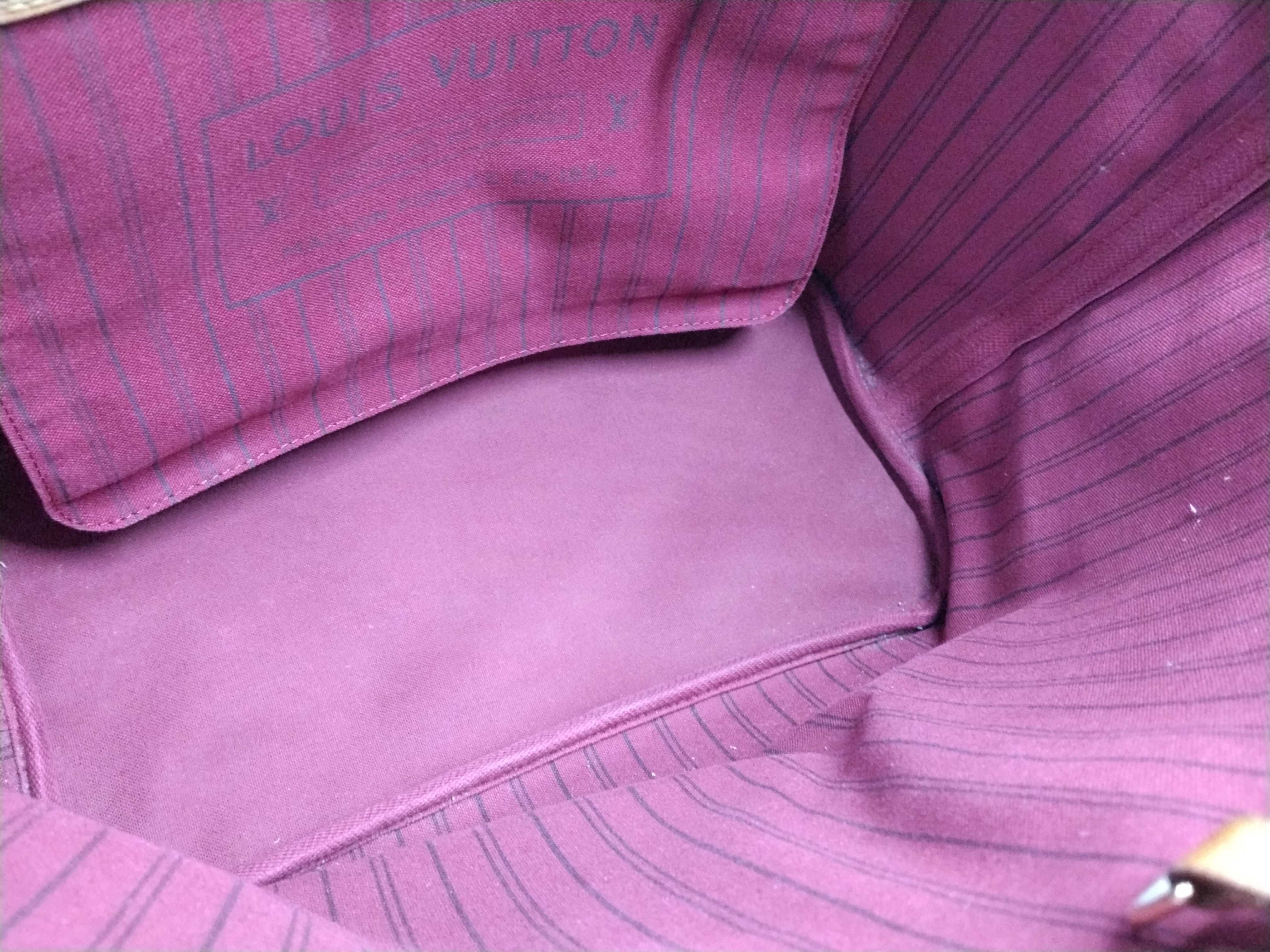Monogram Neverfull / MM Cerise M41177 Tote bag (with pen marks on the upper interior) — view 10