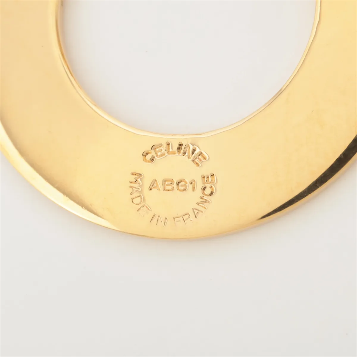 Logo Earrings (for both ears) GP Gold — view 5