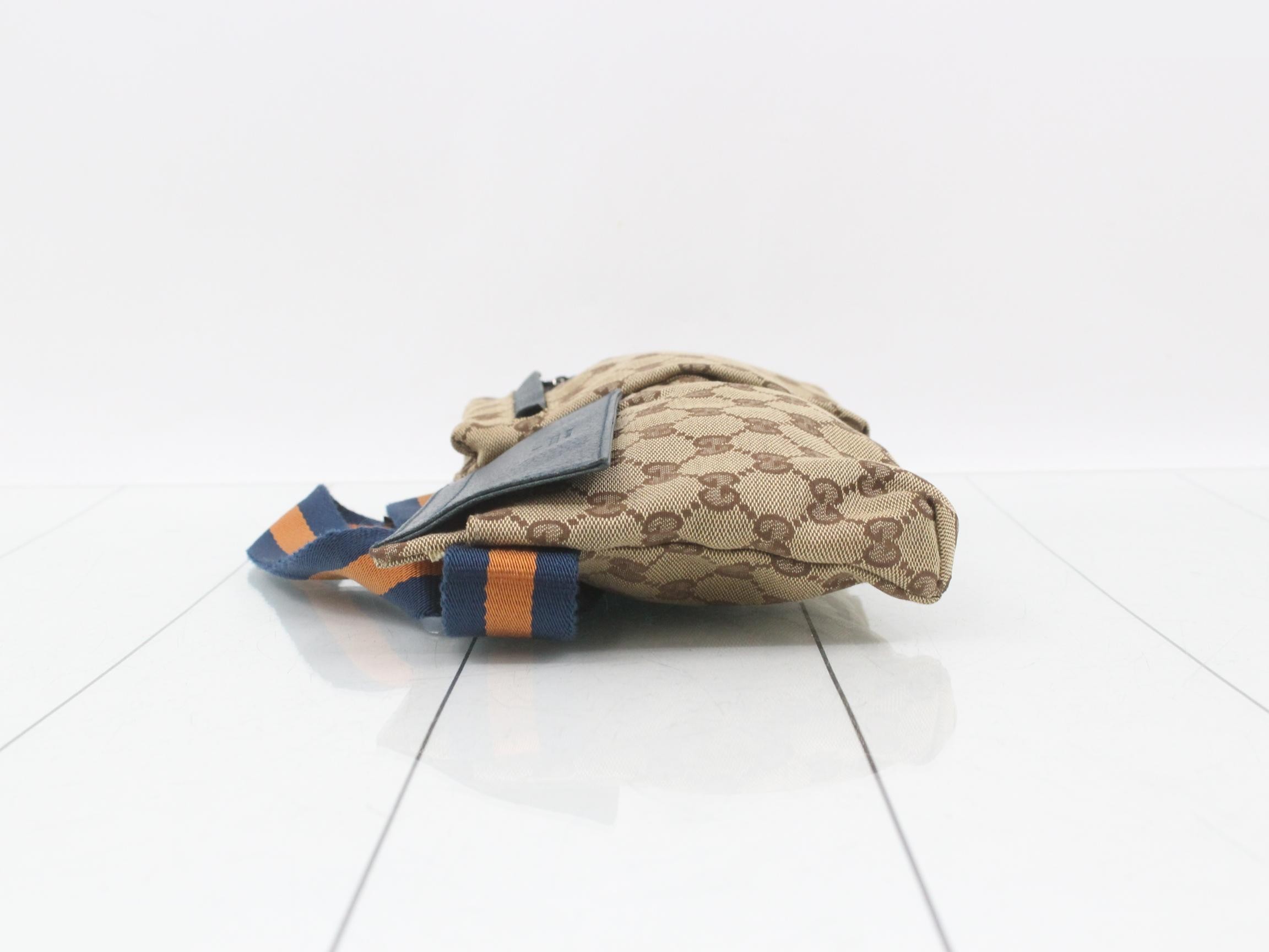 Body bag (beige, blue, orange) — view 4