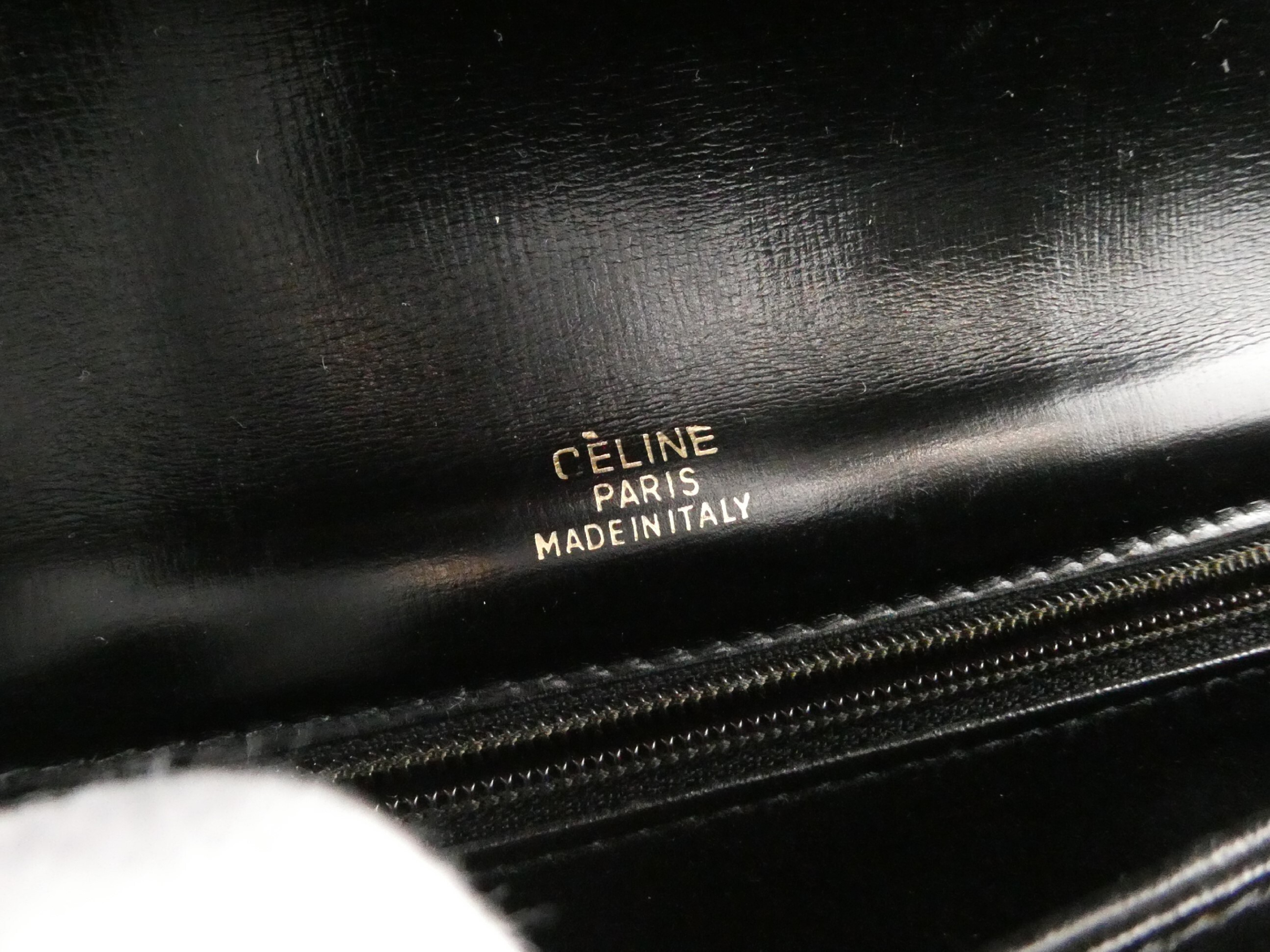 leather shoulder bag with carriage hardware — view 8