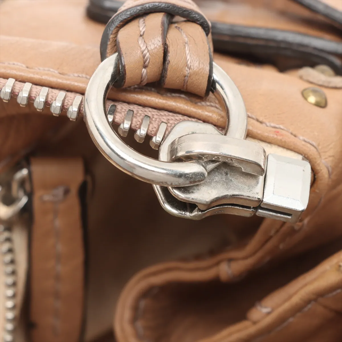 paddington leather handbag brown — view 12
