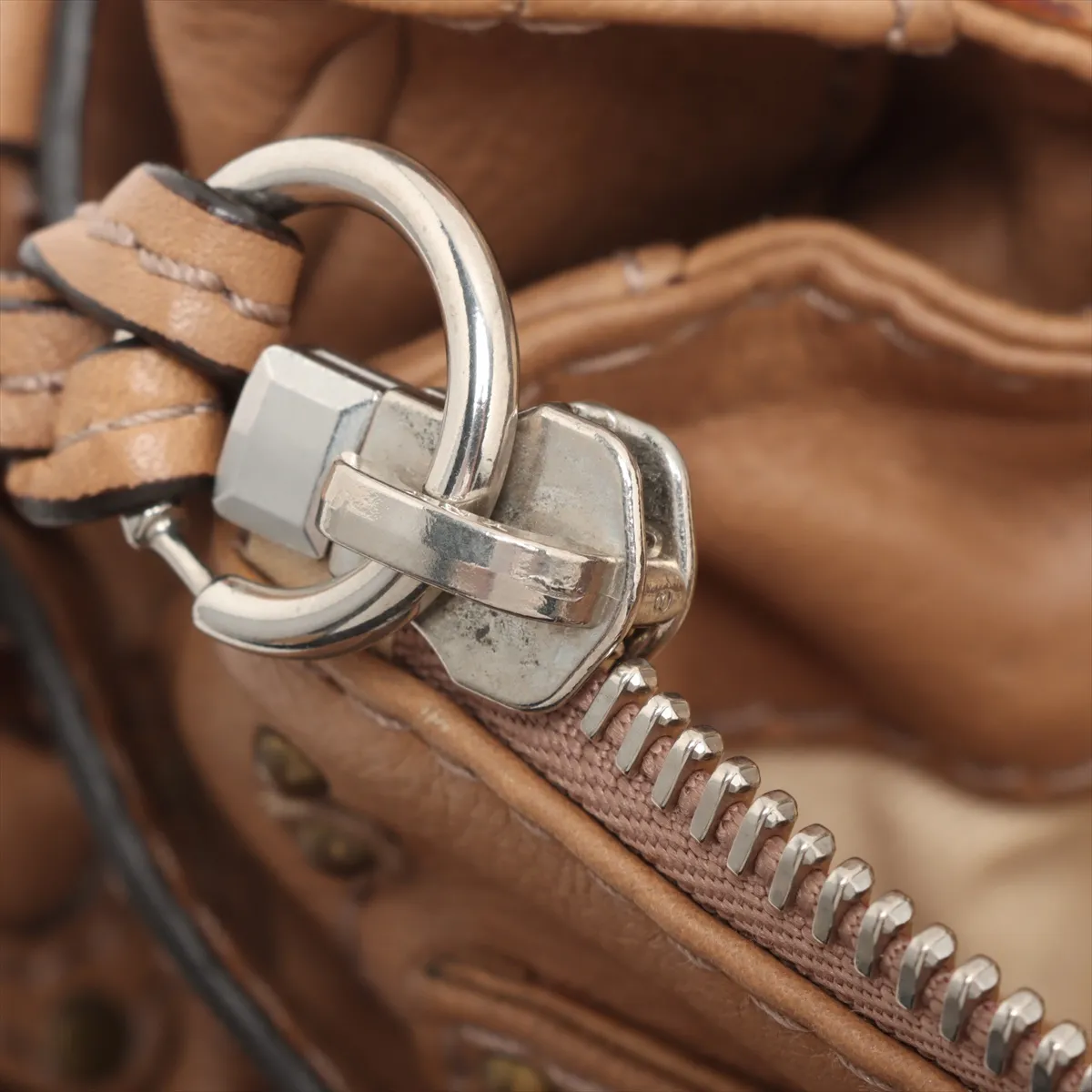 paddington leather handbag brown — view 13