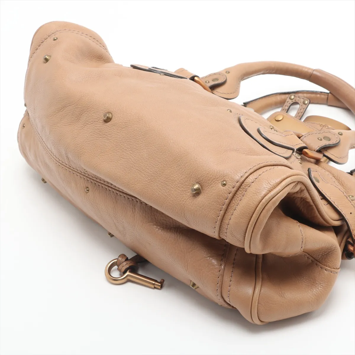 paddington leather handbag brown — view 3