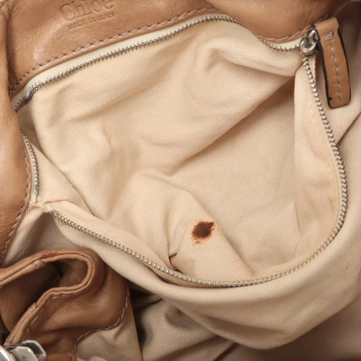 paddington leather handbag brown — view 8