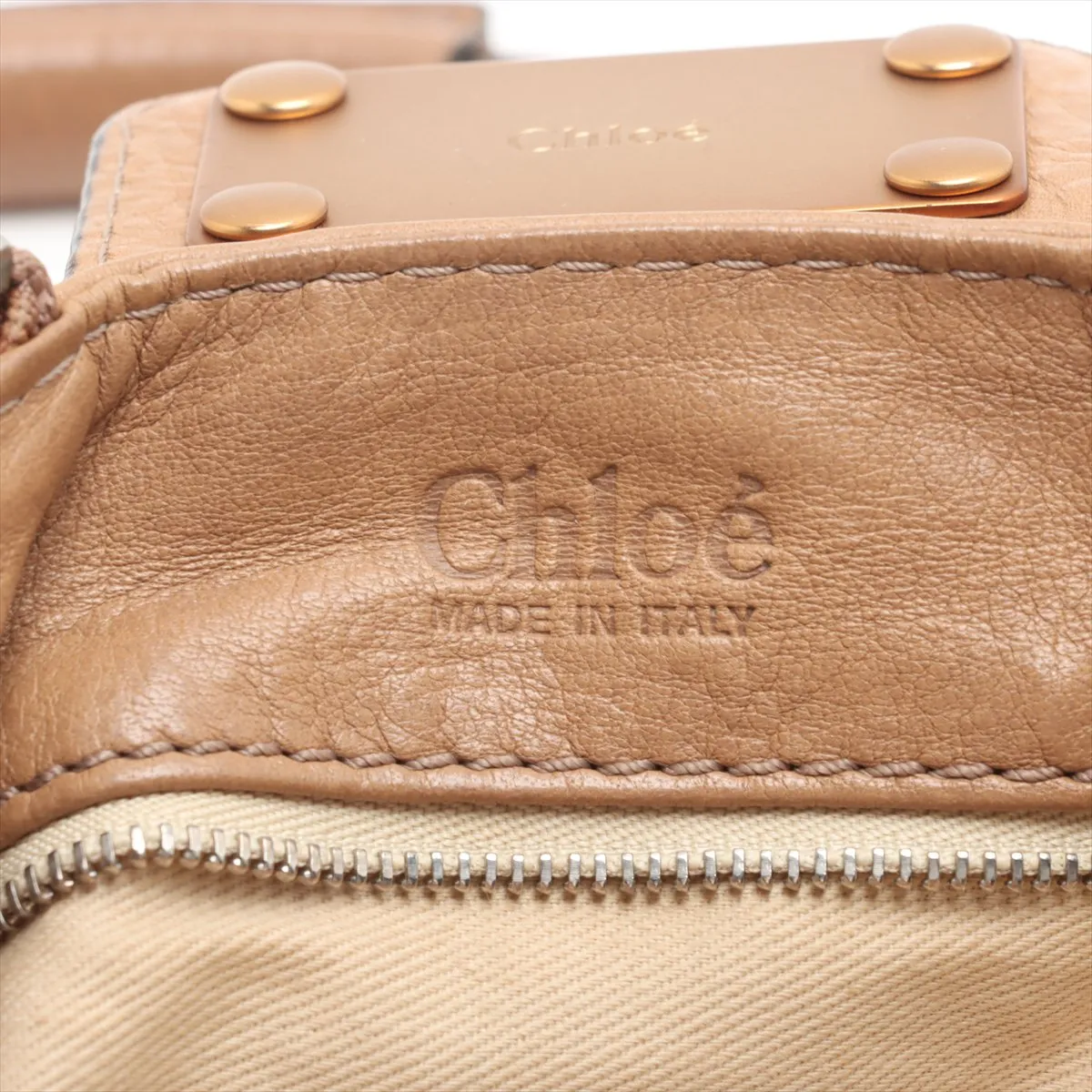 paddington leather handbag brown — view 9