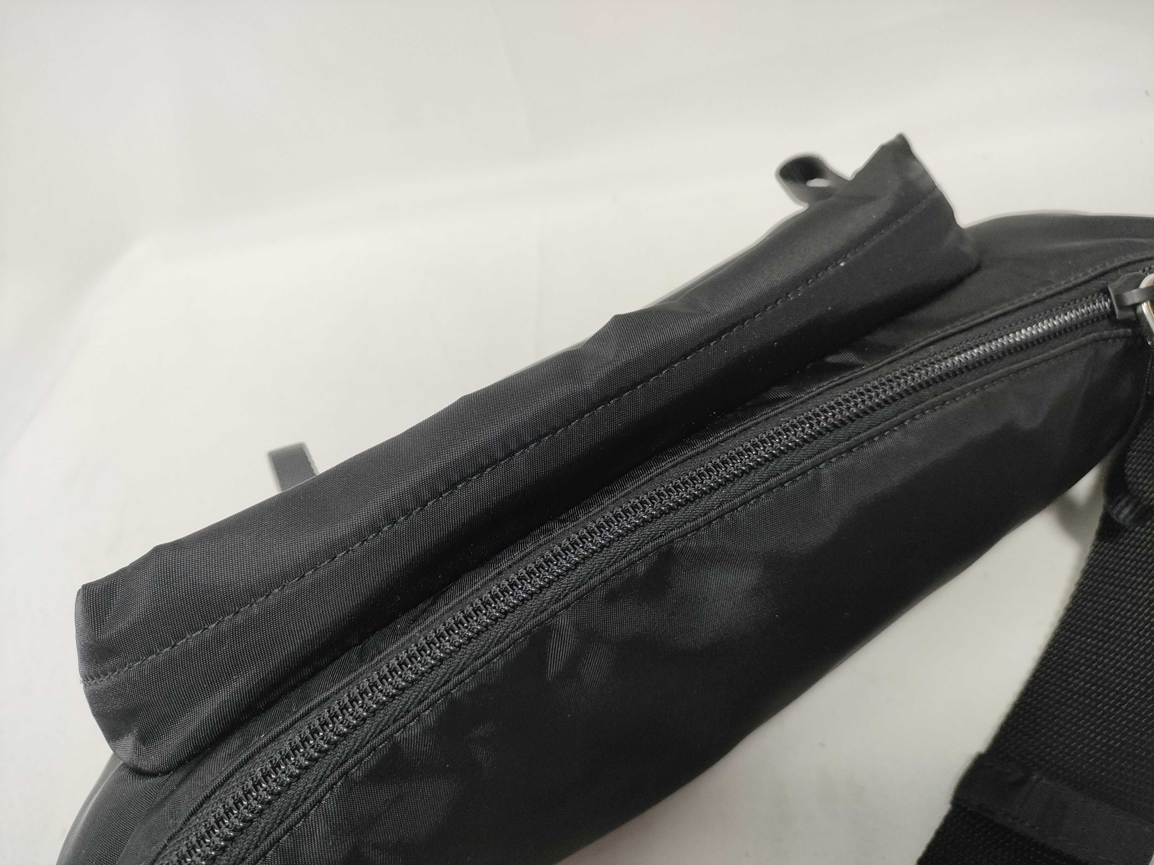 Tessuto Nylon Body Bag, Black, 2VL005 (Waist Bag) — view 11
