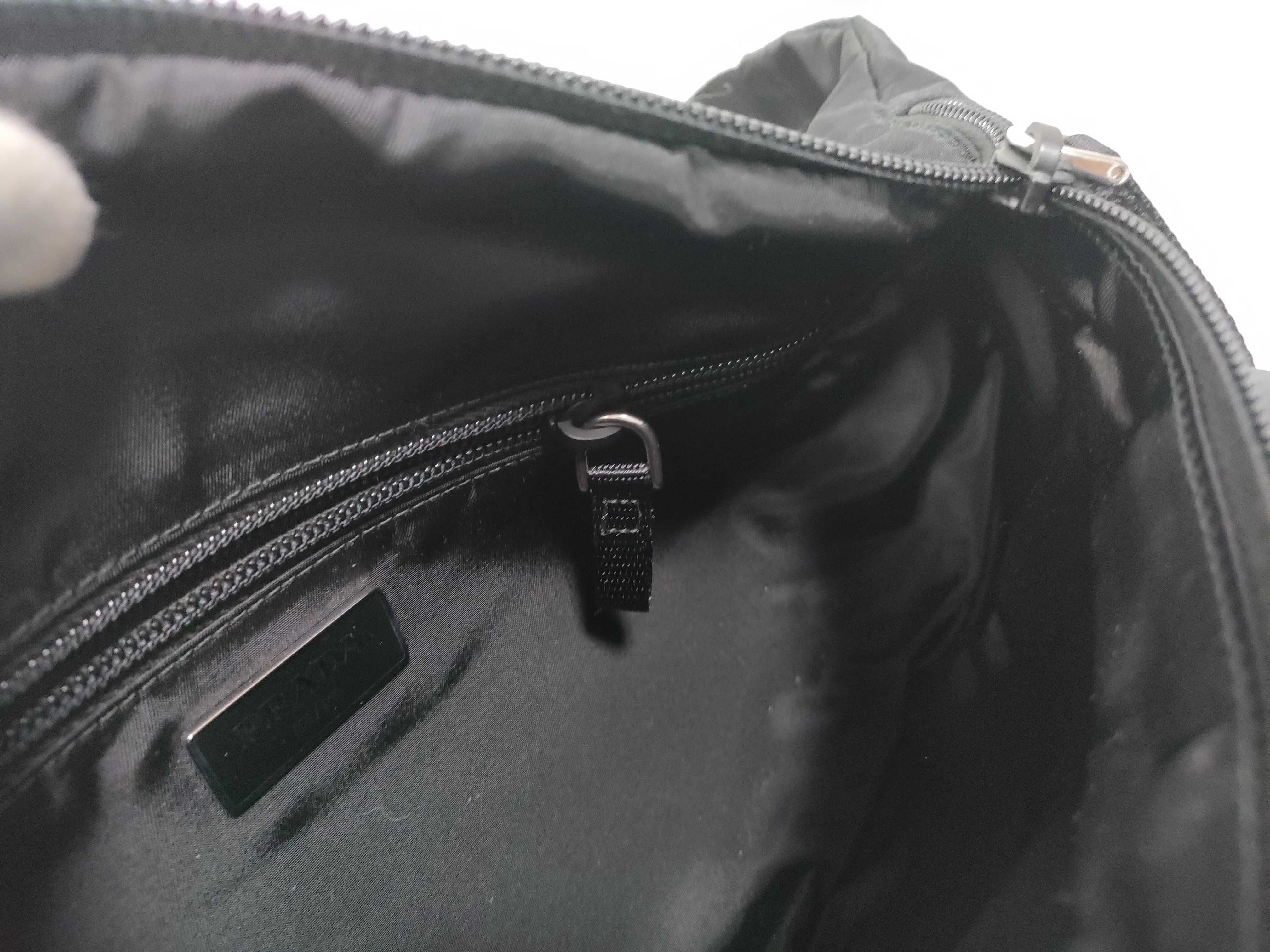 Tessuto Nylon Body Bag, Black, 2VL005 (Waist Bag) — view 12