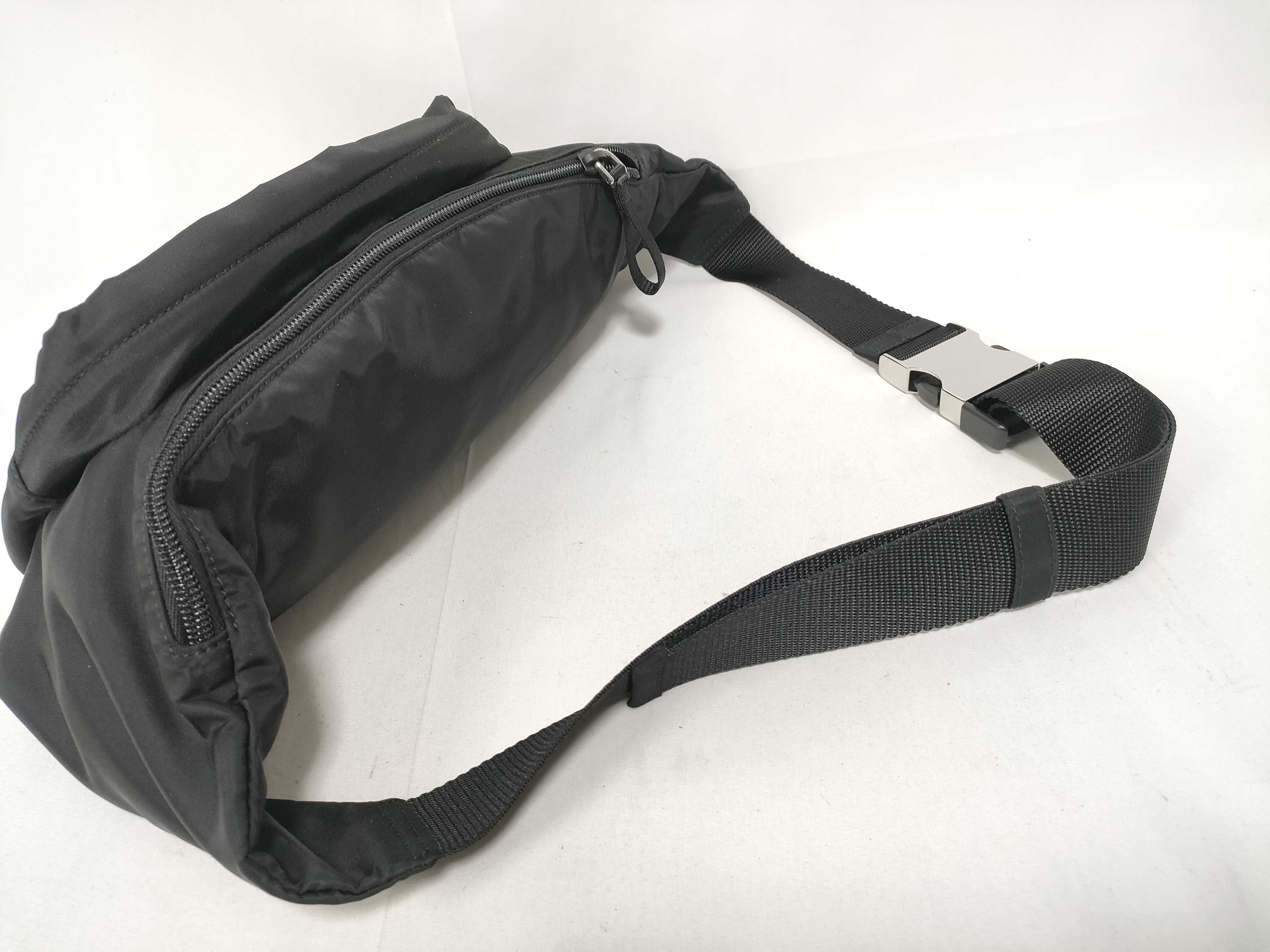 Tessuto Nylon Body Bag, Black, 2VL005 (Waist Bag) — view 8