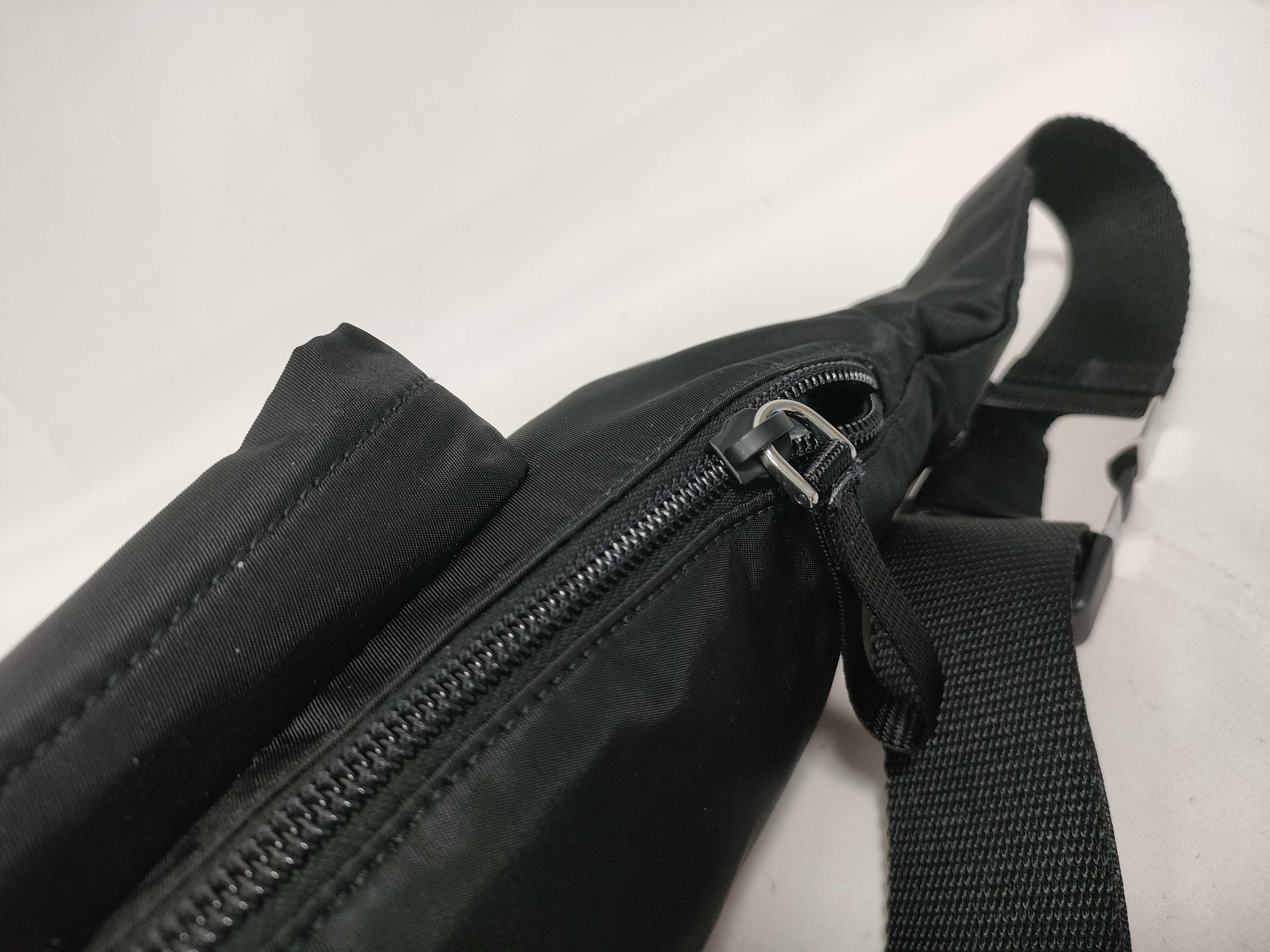 Tessuto Nylon Body Bag, Black, 2VL005 (Waist Bag) — view 10