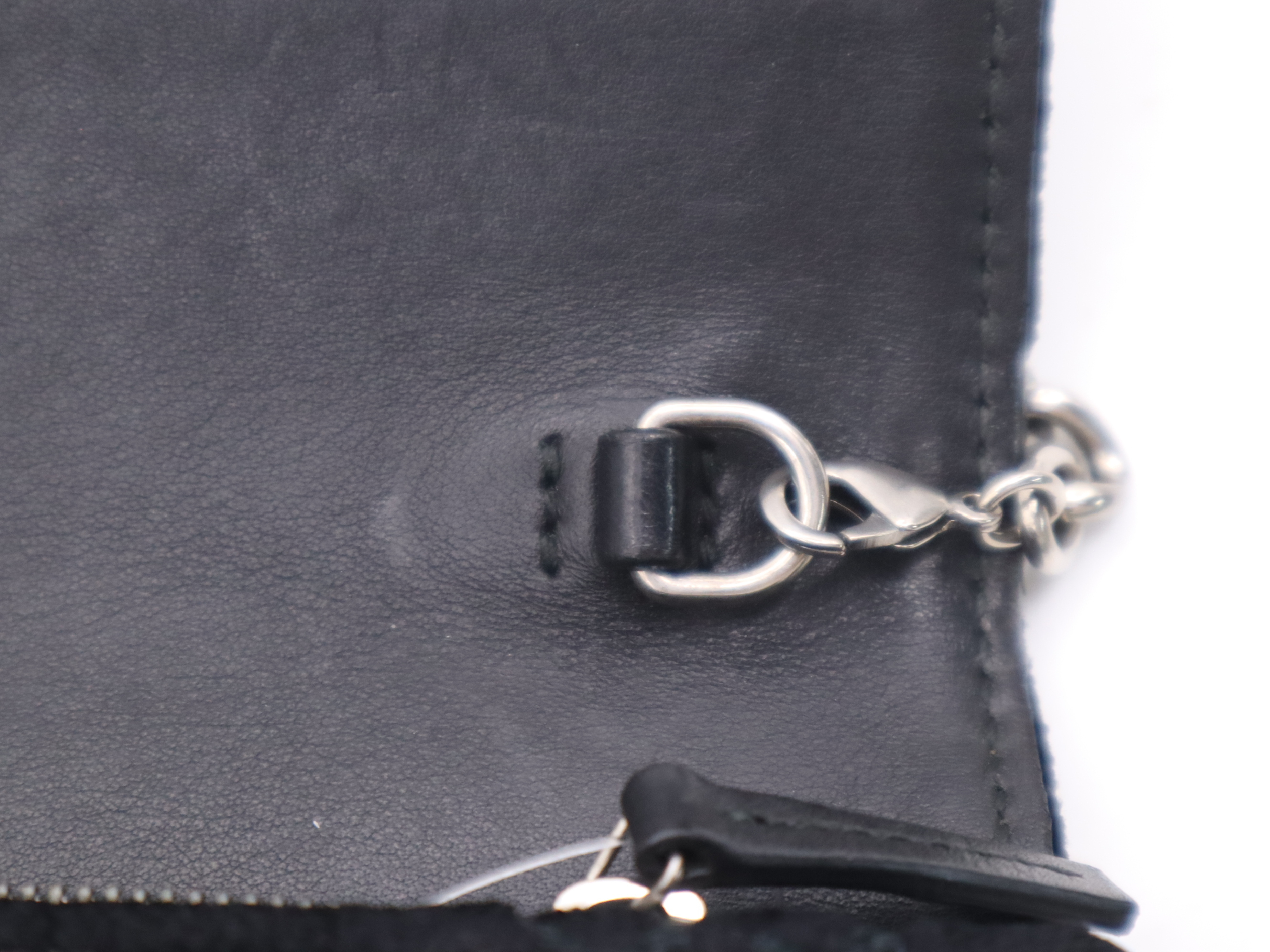 Velour Adionesus Shoulder Bag with Shoulder Strap, Black — view 8